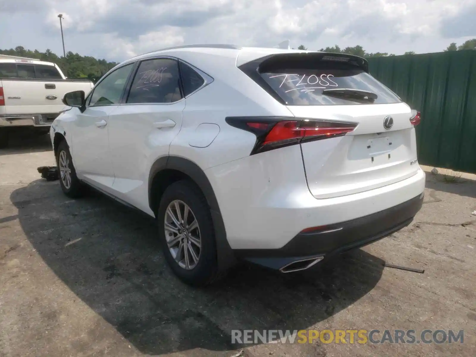 3 Фотография поврежденного автомобиля JTJDARDZ4M5024884 LEXUS NX 2021