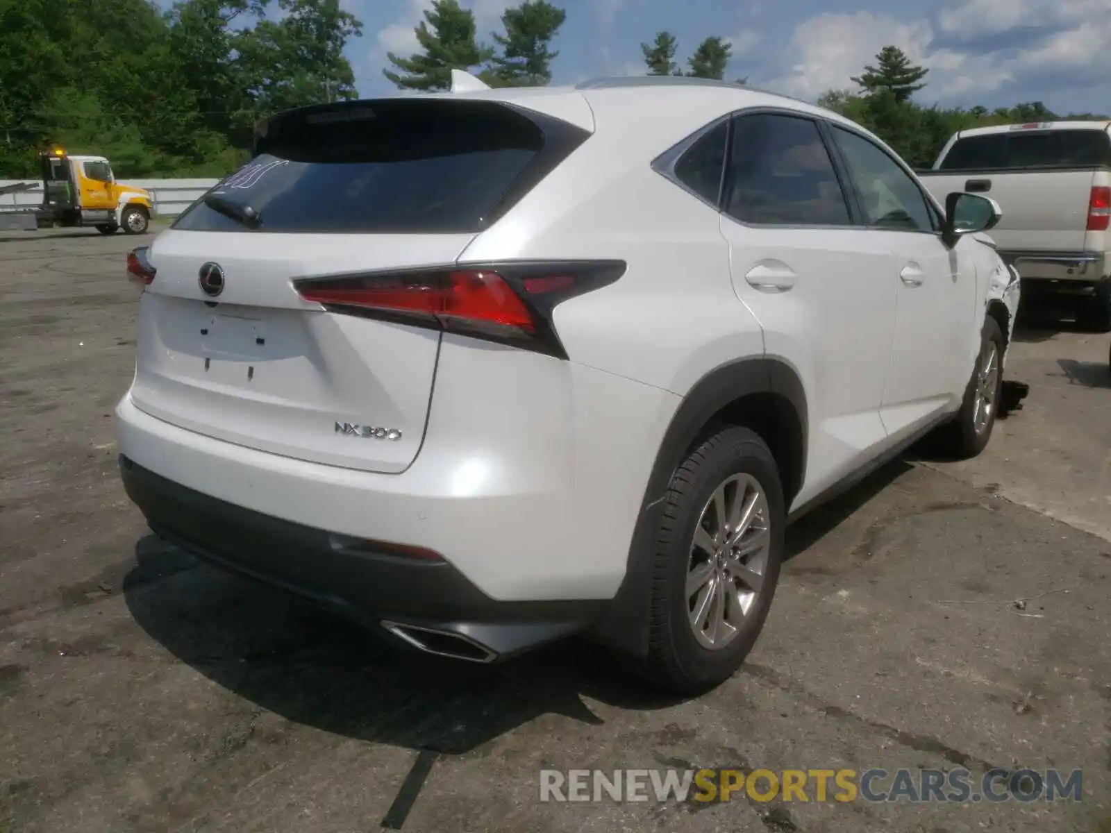 4 Фотография поврежденного автомобиля JTJDARDZ4M5024884 LEXUS NX 2021