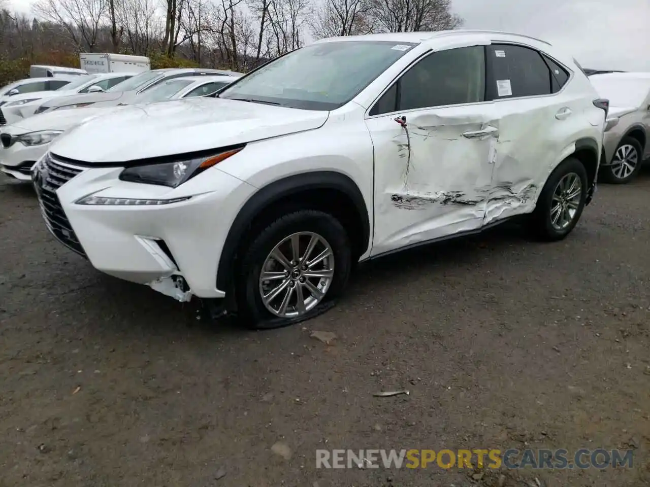 2 Фотография поврежденного автомобиля JTJDARDZ4M5029504 LEXUS NX 2021