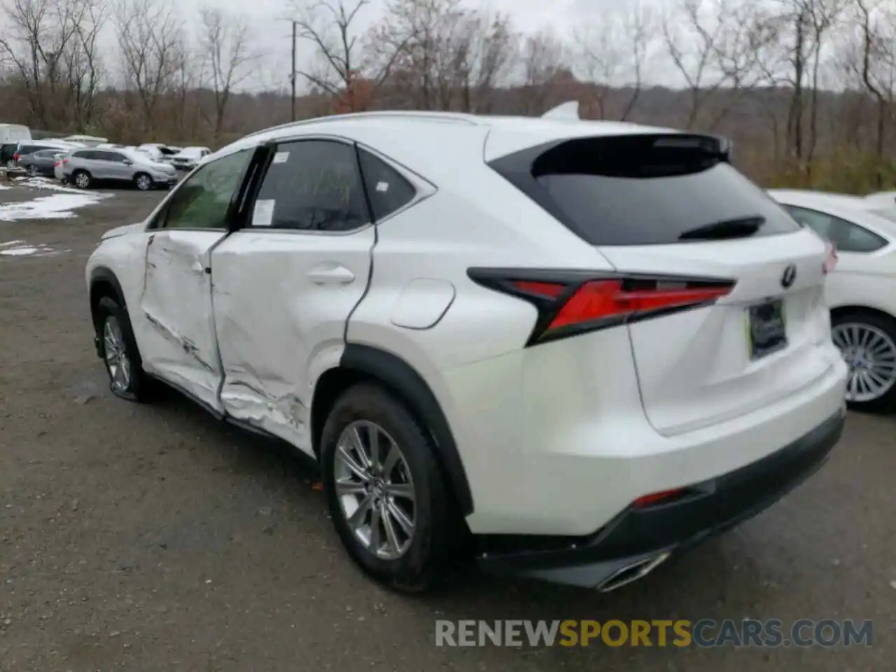 3 Фотография поврежденного автомобиля JTJDARDZ4M5029504 LEXUS NX 2021