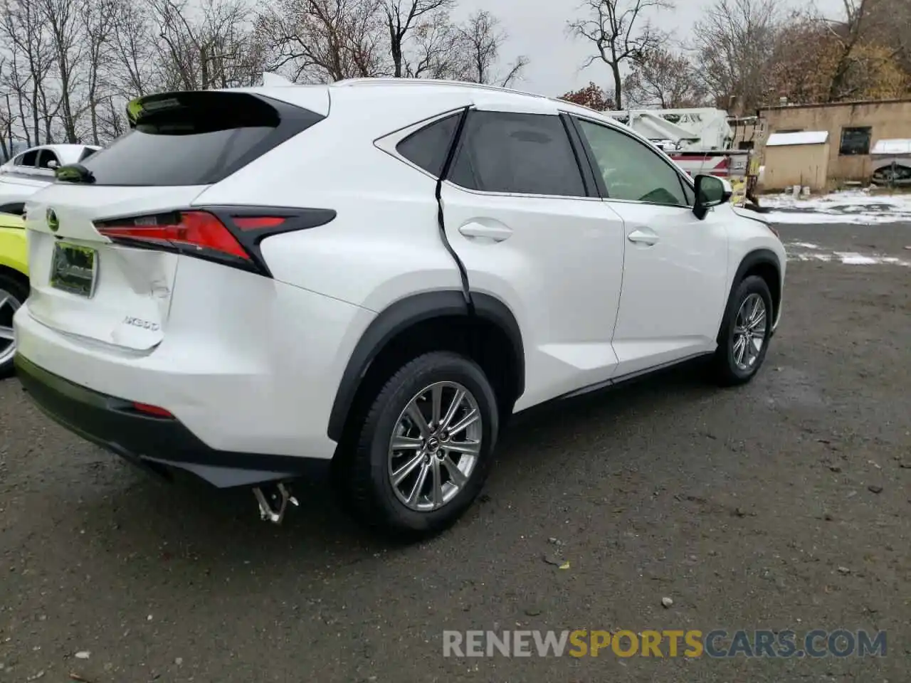 4 Фотография поврежденного автомобиля JTJDARDZ4M5029504 LEXUS NX 2021