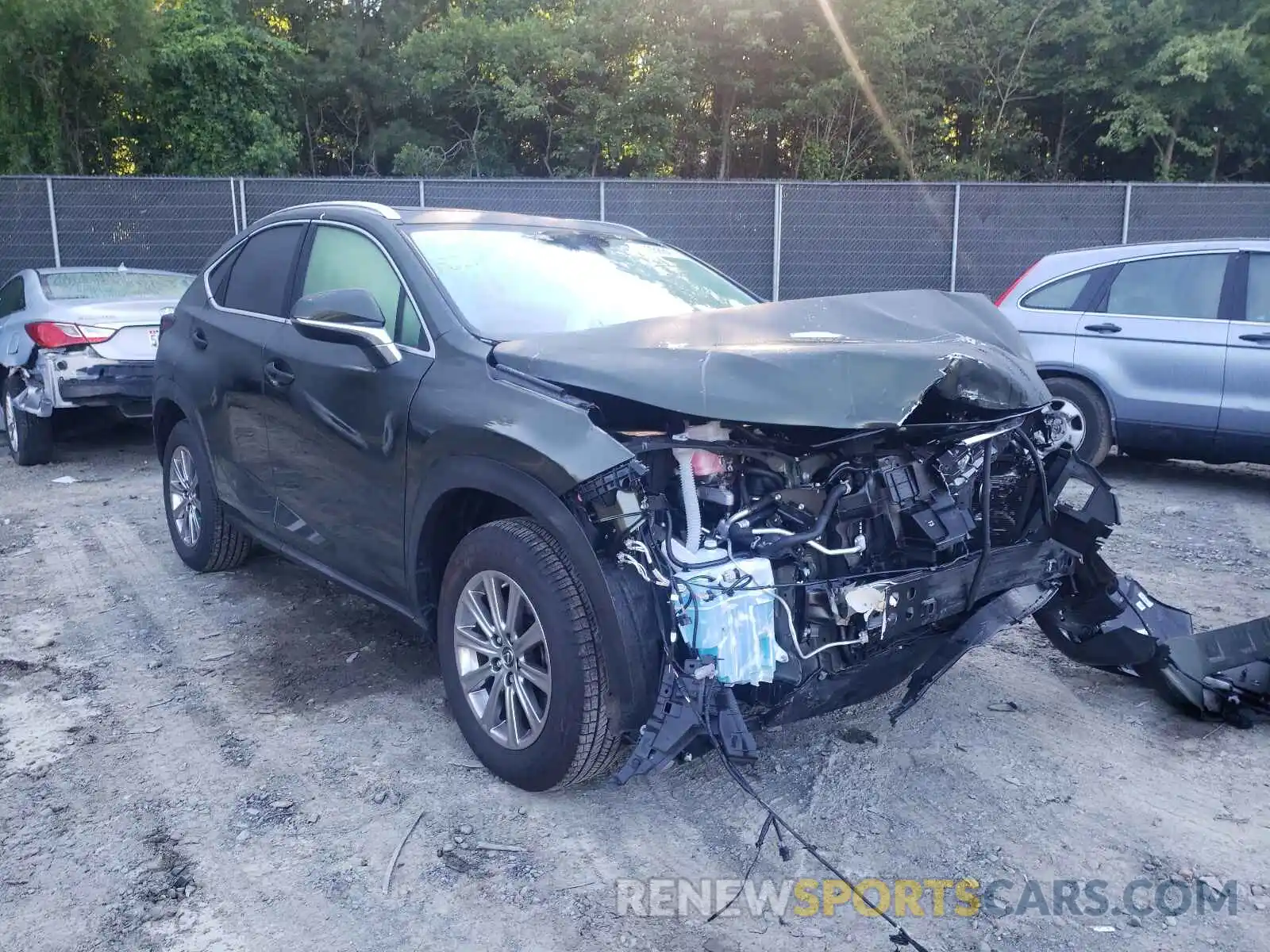 1 Фотография поврежденного автомобиля JTJDARDZ5M2240017 LEXUS NX 2021