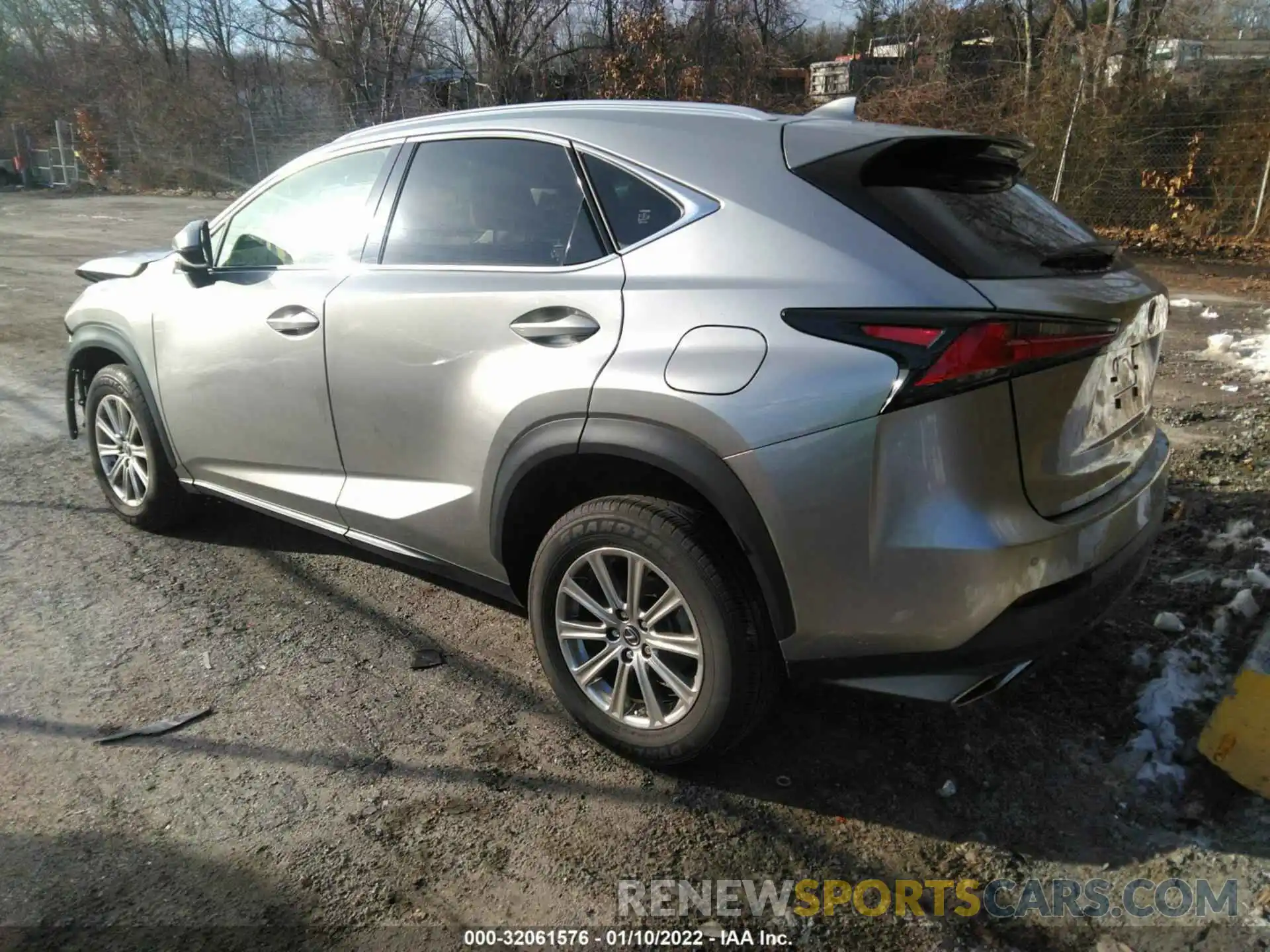 3 Фотография поврежденного автомобиля JTJDARDZ5M2249171 LEXUS NX 2021