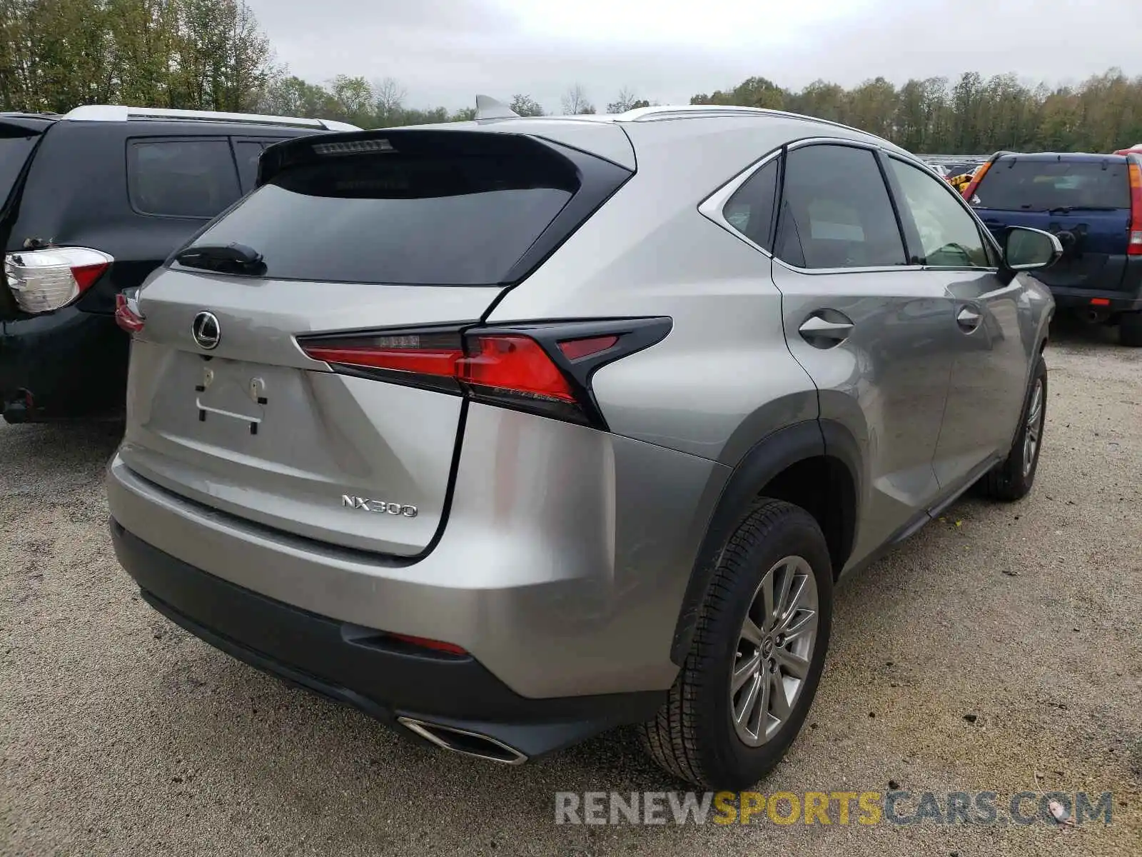 4 Фотография поврежденного автомобиля JTJDARDZ5M2259974 LEXUS NX 2021