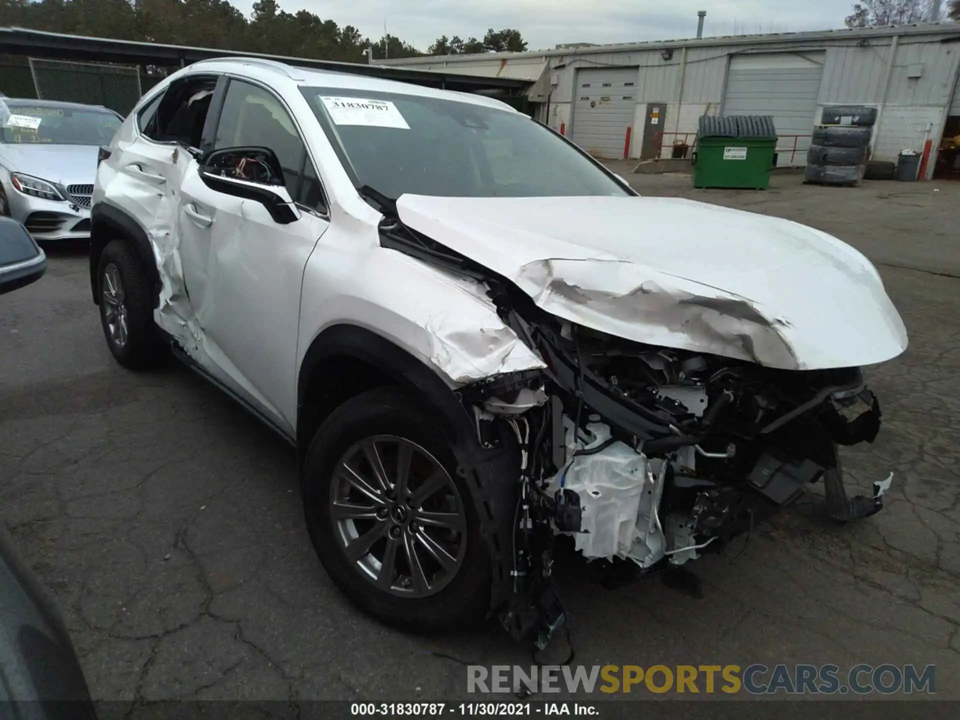 1 Photograph of a damaged car JTJDARDZ5M5024425 LEXUS NX 2021