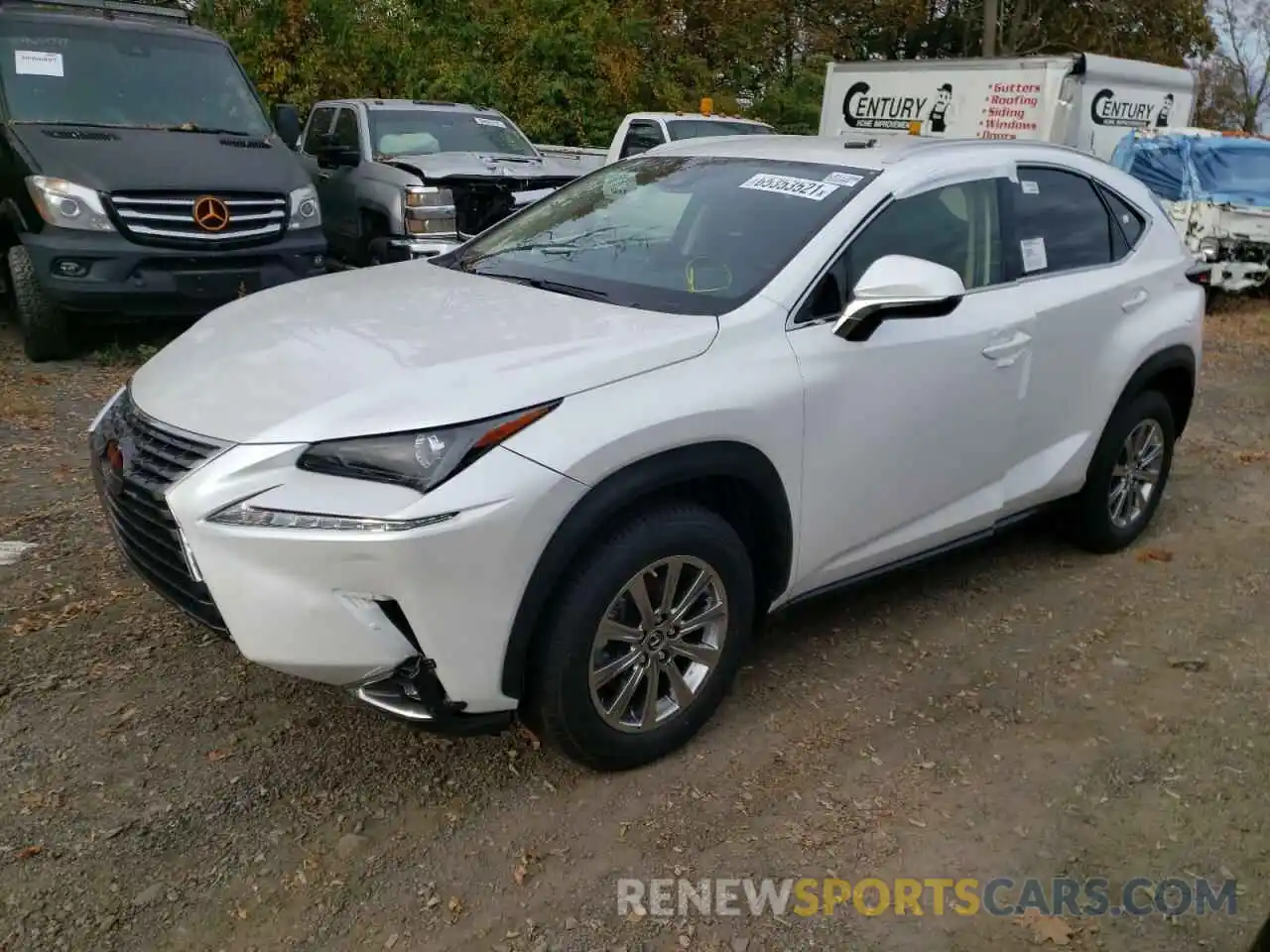 2 Фотография поврежденного автомобиля JTJDARDZ5M5029429 LEXUS NX 2021