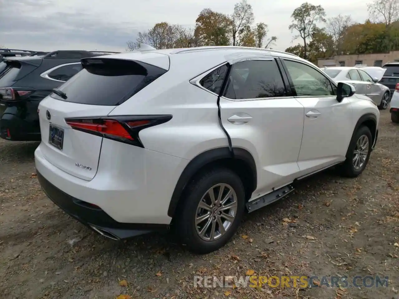 4 Фотография поврежденного автомобиля JTJDARDZ5M5029429 LEXUS NX 2021