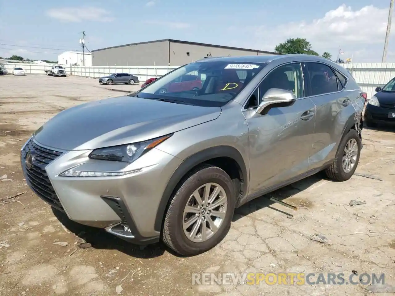 2 Фотография поврежденного автомобиля JTJDARDZ6M2238969 LEXUS NX 2021