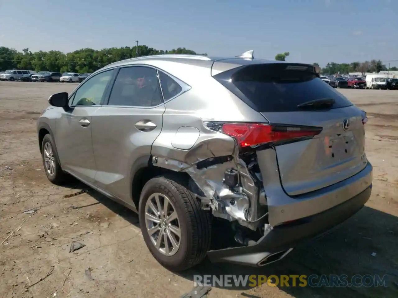 3 Photograph of a damaged car JTJDARDZ6M2238969 LEXUS NX 2021