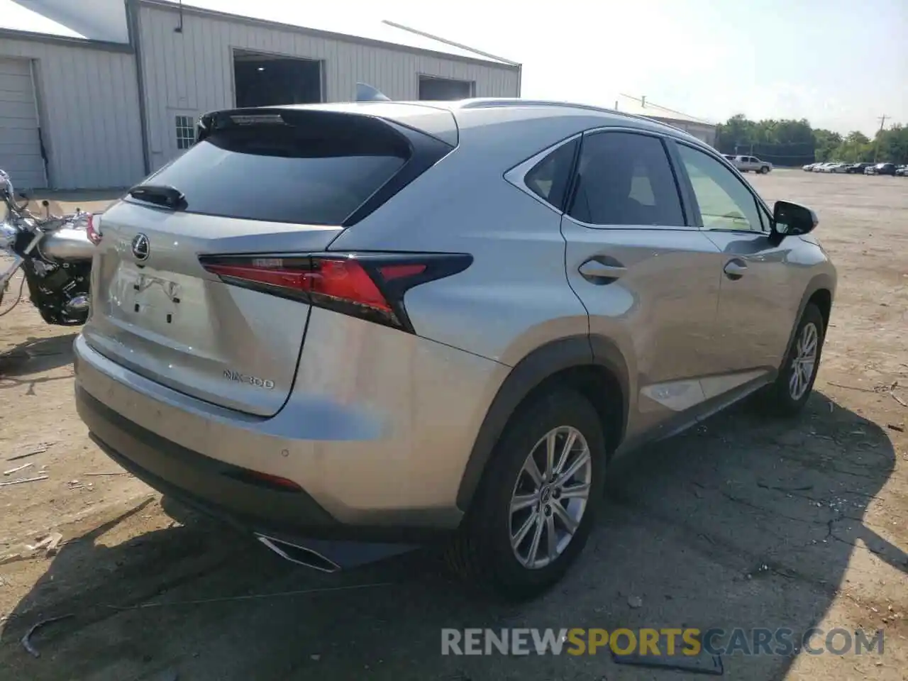 4 Фотография поврежденного автомобиля JTJDARDZ6M2238969 LEXUS NX 2021