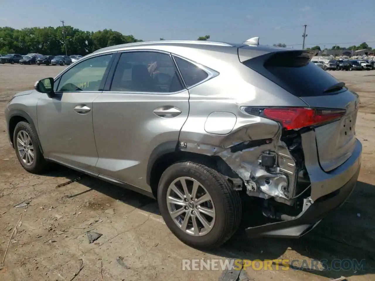 9 Фотография поврежденного автомобиля JTJDARDZ6M2238969 LEXUS NX 2021