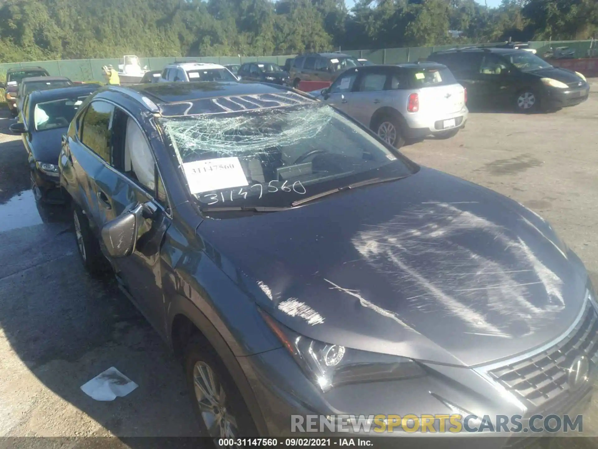 4 Photograph of a damaged car JTJDARDZ6M2240091 LEXUS NX 2021