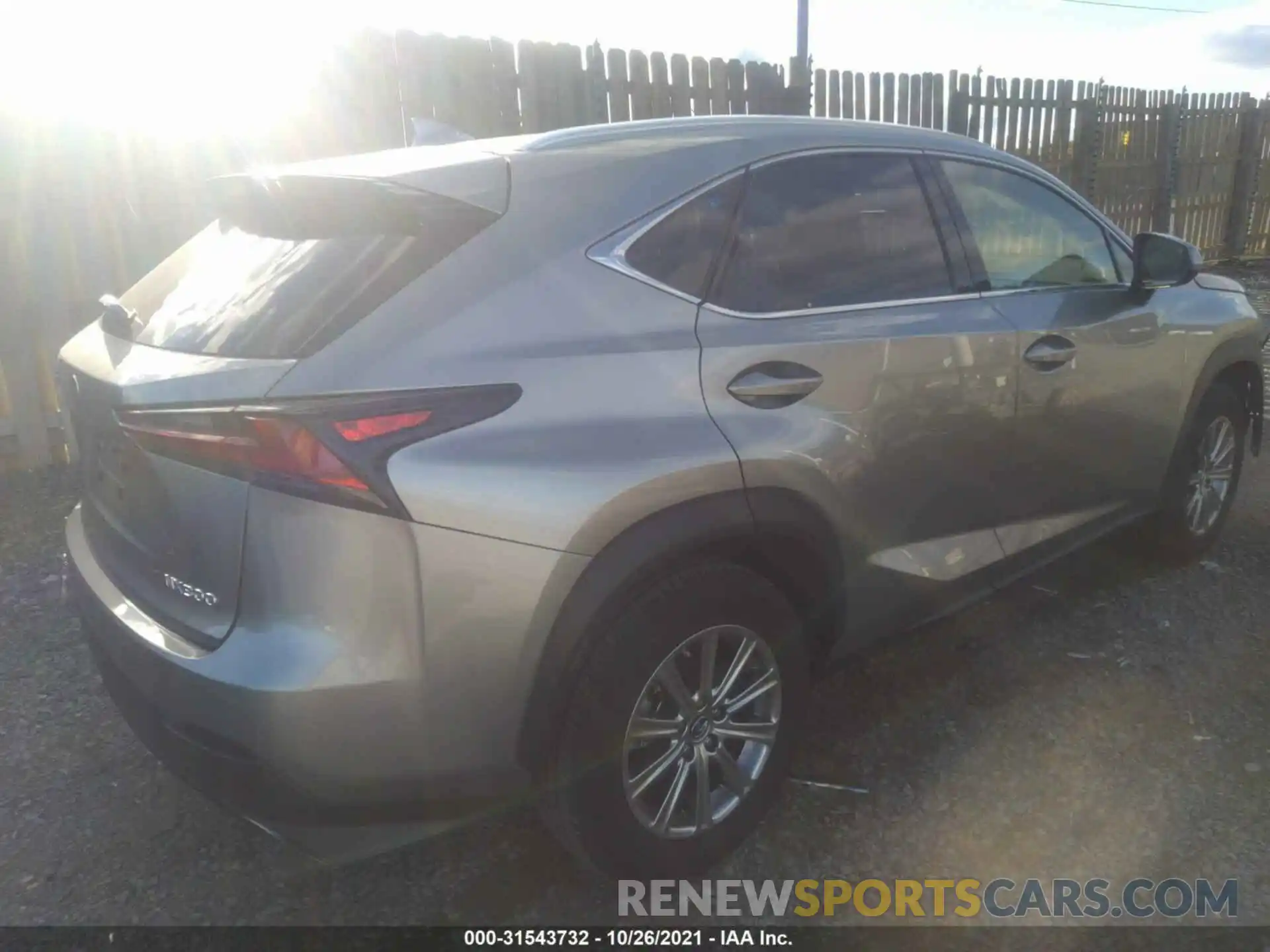 4 Photograph of a damaged car JTJDARDZ6M2240494 LEXUS NX 2021