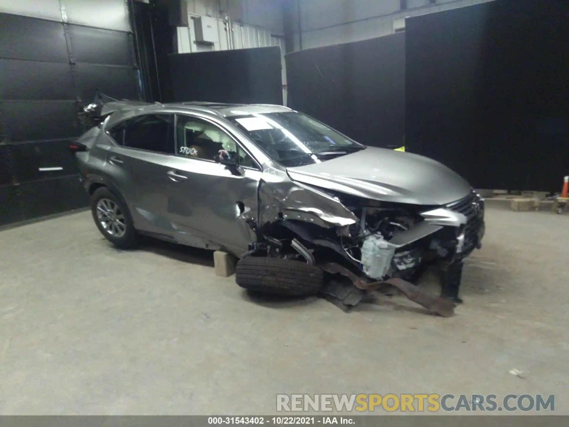 1 Photograph of a damaged car JTJDARDZ6M2250622 LEXUS NX 2021