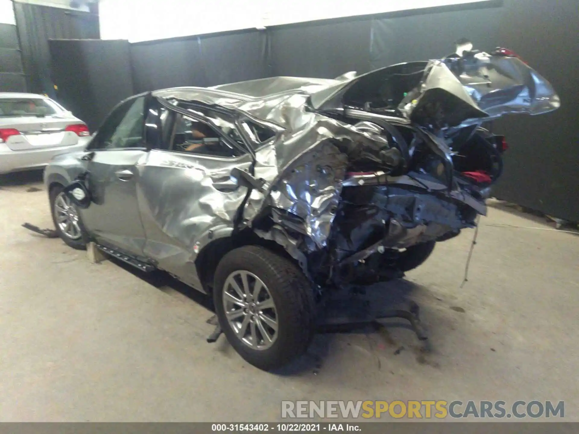 3 Photograph of a damaged car JTJDARDZ6M2250622 LEXUS NX 2021