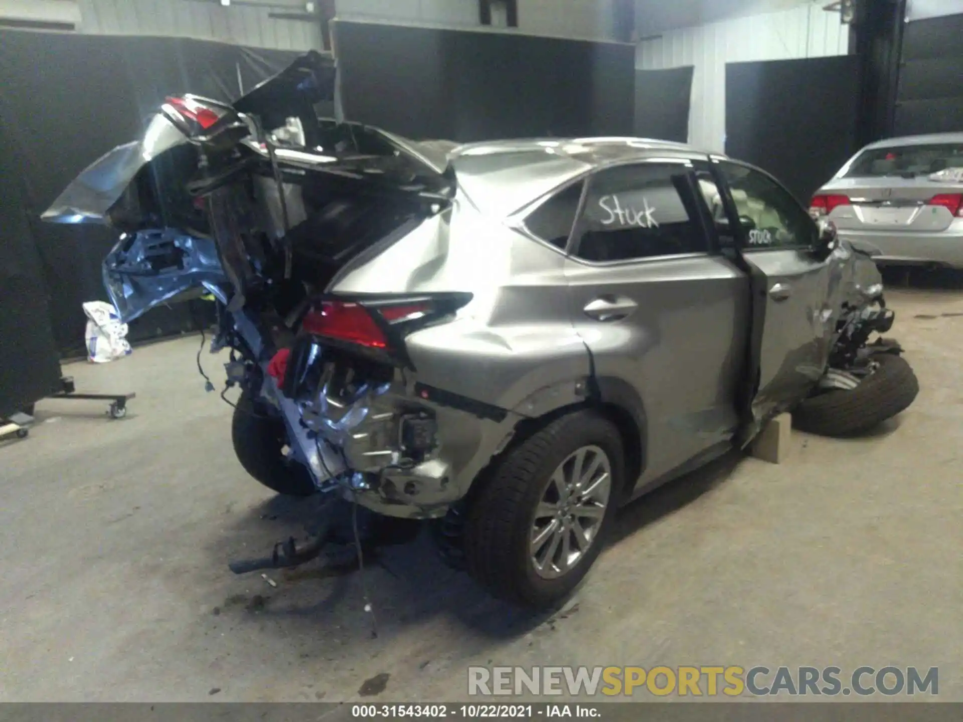 4 Photograph of a damaged car JTJDARDZ6M2250622 LEXUS NX 2021