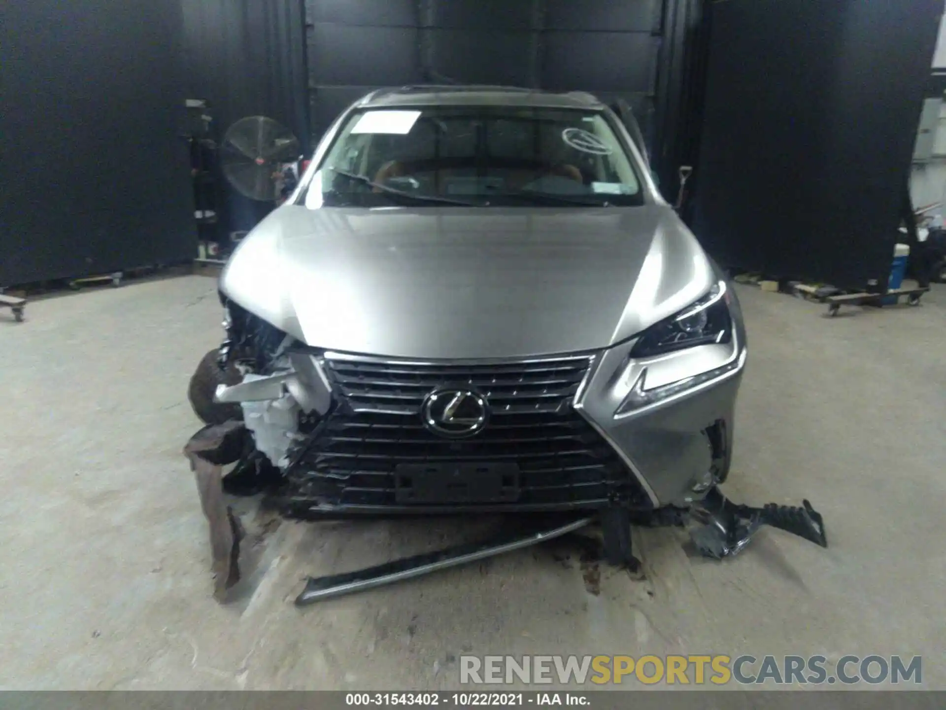 6 Photograph of a damaged car JTJDARDZ6M2250622 LEXUS NX 2021