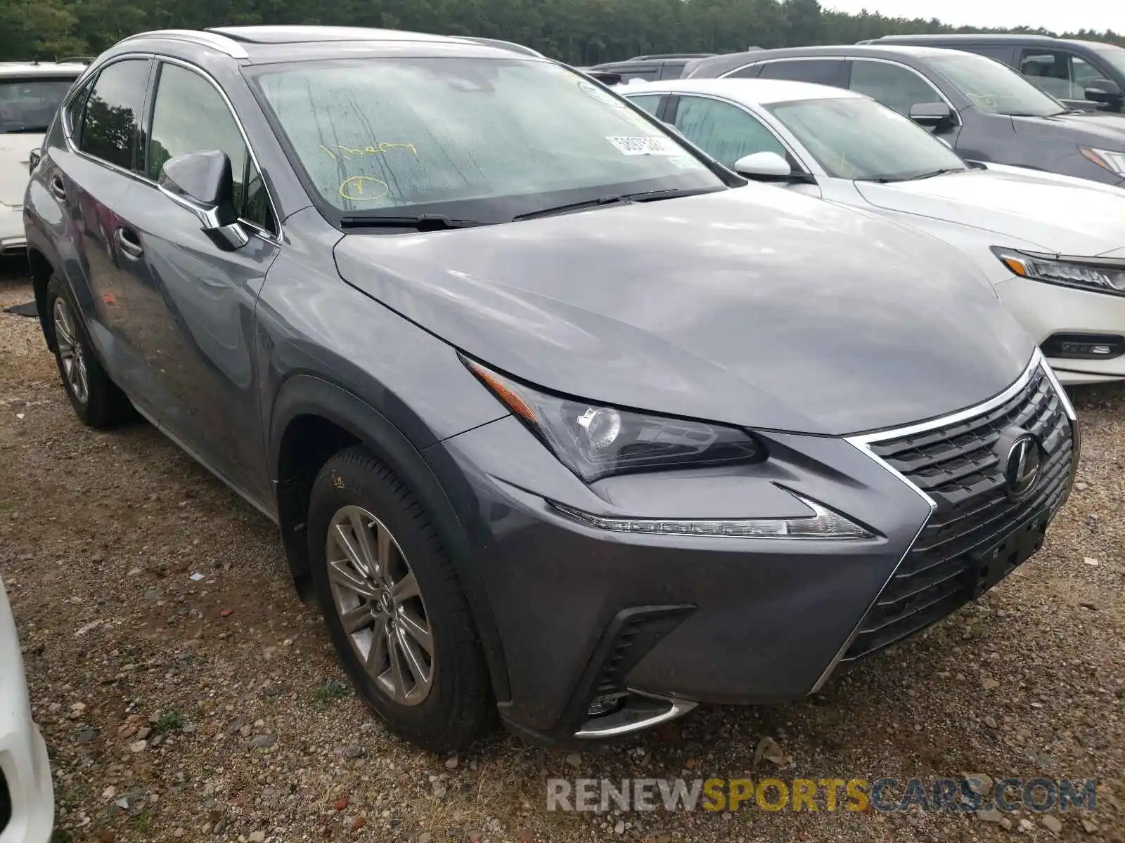 1 Photograph of a damaged car JTJDARDZ6M2257294 LEXUS NX 2021