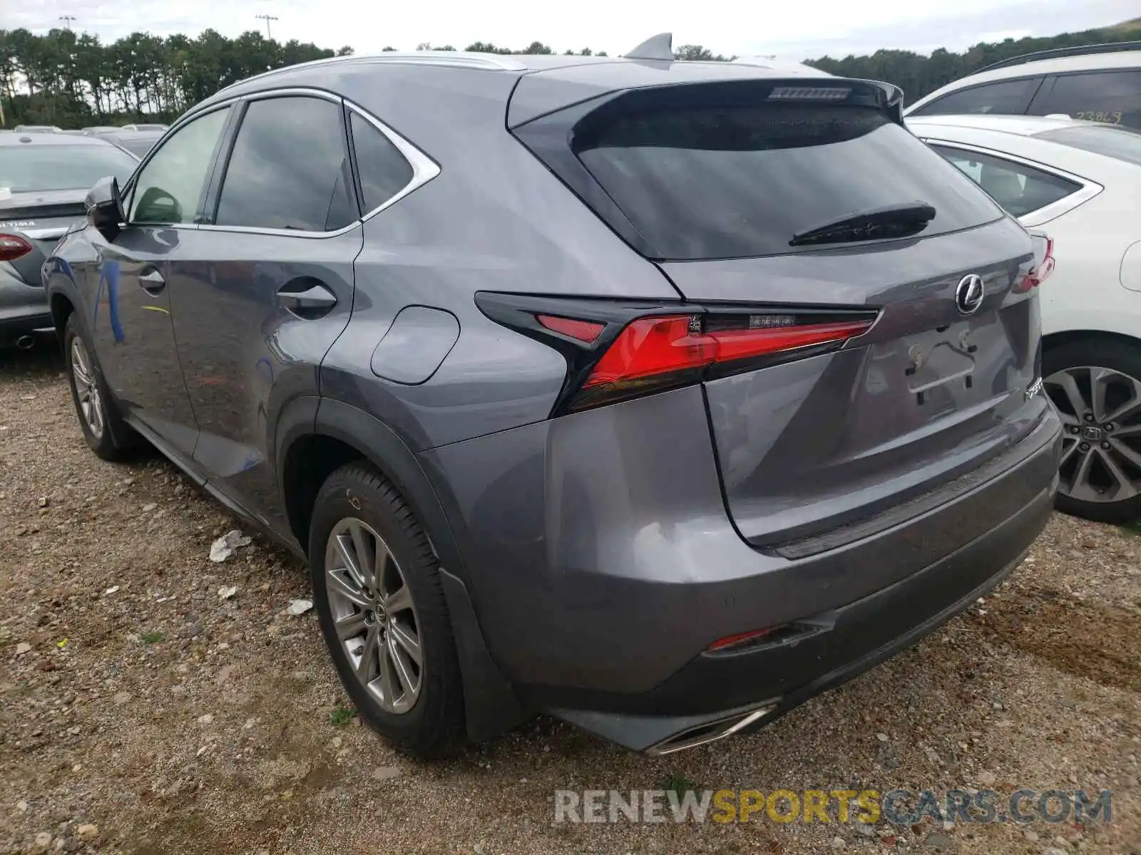 3 Фотография поврежденного автомобиля JTJDARDZ6M2257294 LEXUS NX 2021