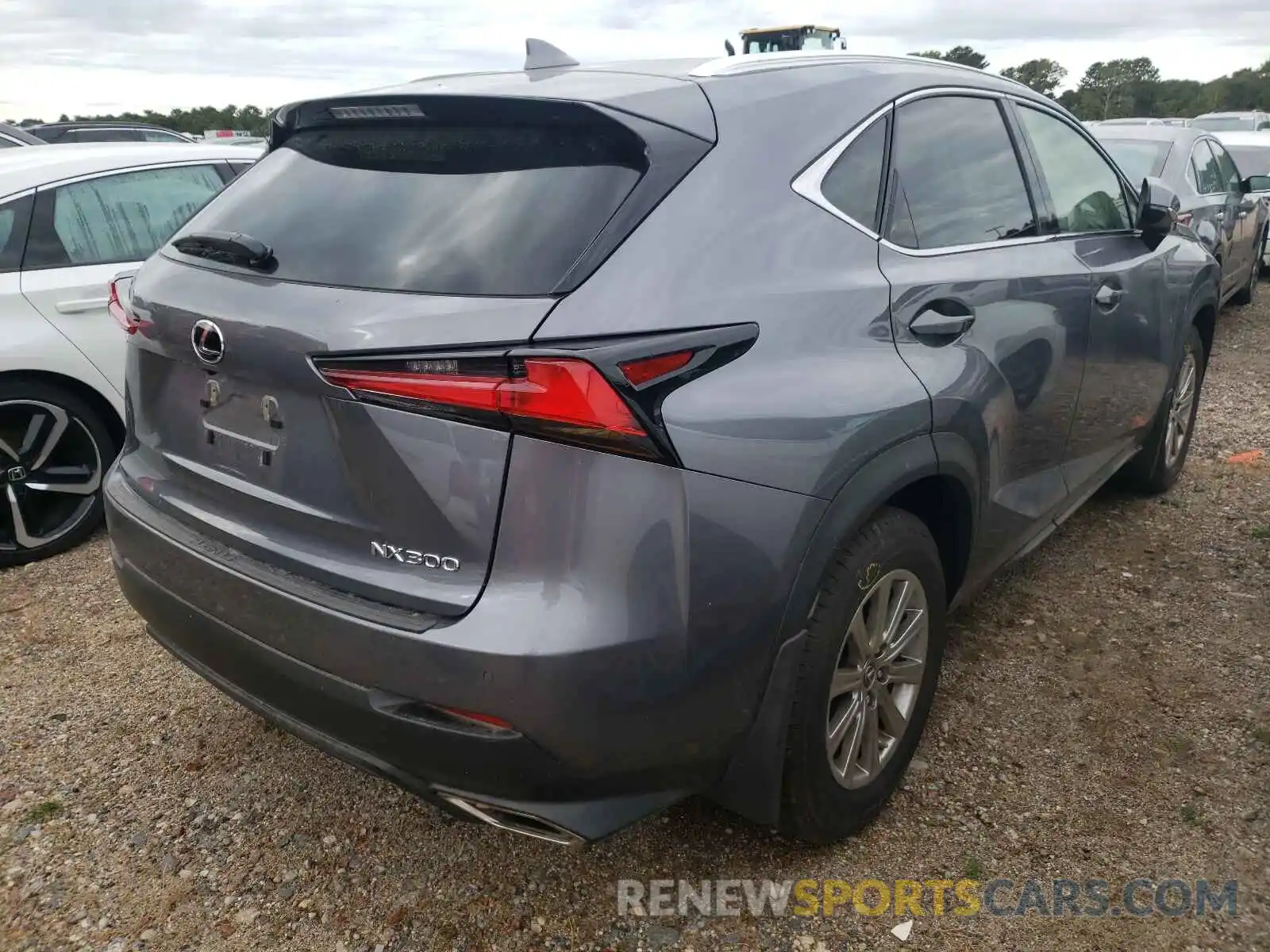 4 Фотография поврежденного автомобиля JTJDARDZ6M2257294 LEXUS NX 2021