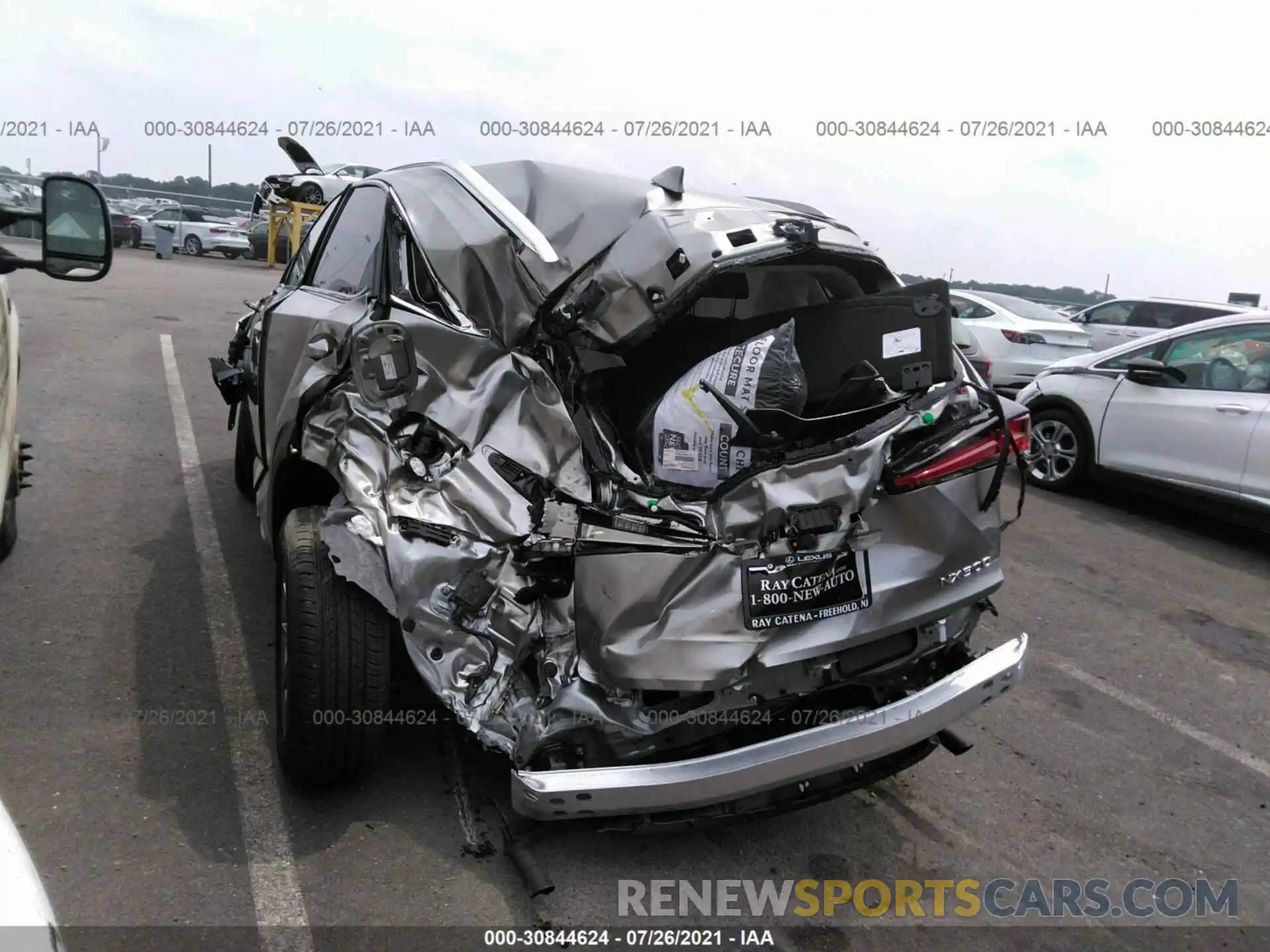 3 Photograph of a damaged car JTJDARDZ6M2258297 LEXUS NX 2021