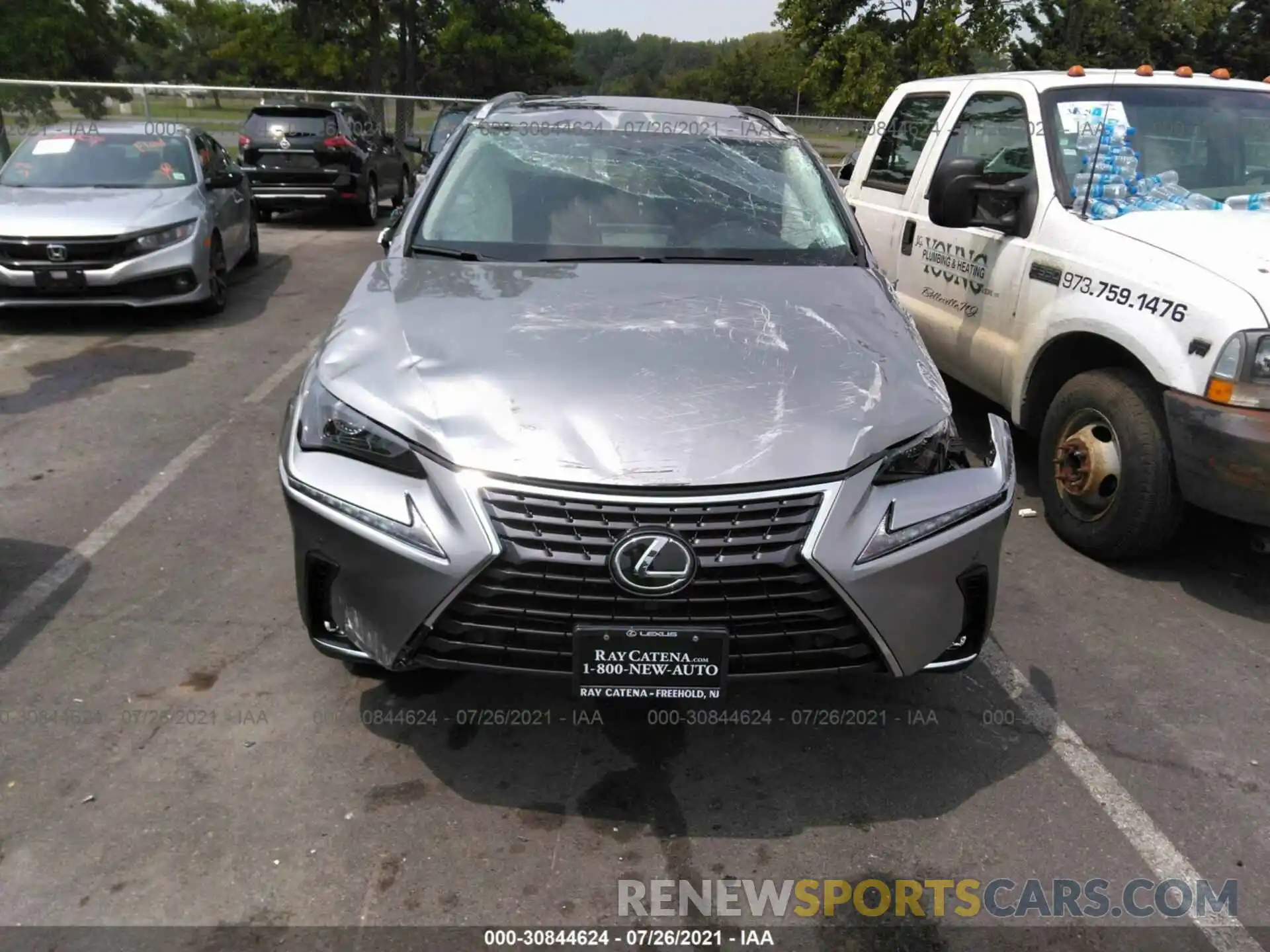 6 Photograph of a damaged car JTJDARDZ6M2258297 LEXUS NX 2021