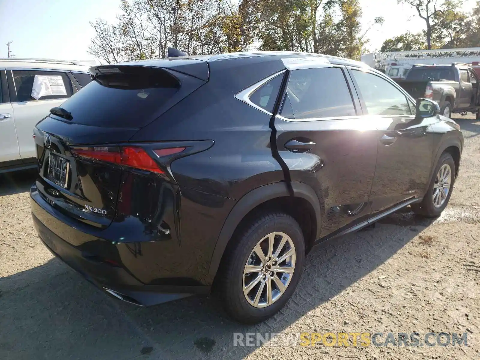 4 Фотография поврежденного автомобиля JTJDARDZ6M2261605 LEXUS NX 2021