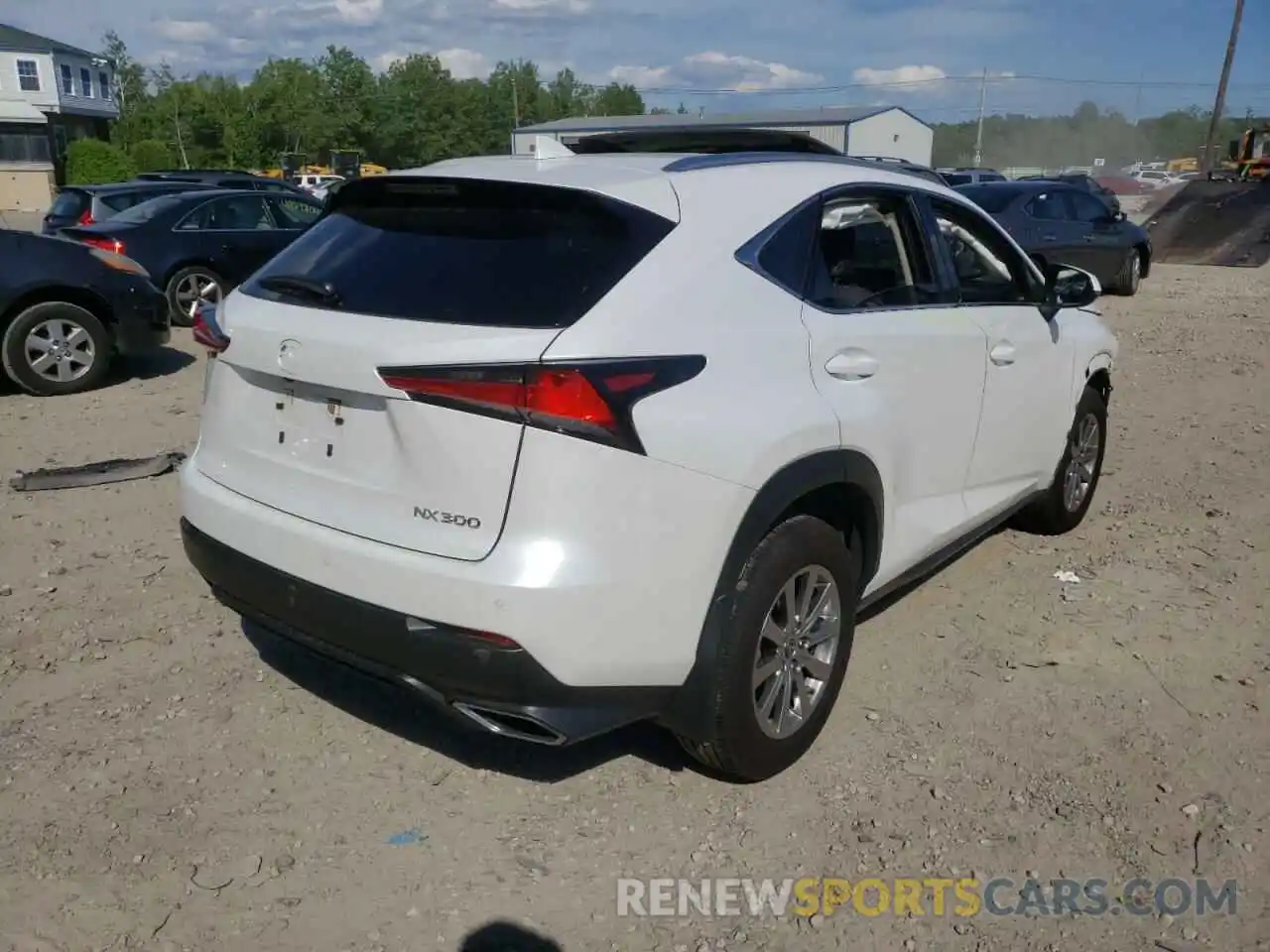 4 Фотография поврежденного автомобиля JTJDARDZ6M5020951 LEXUS NX 2021