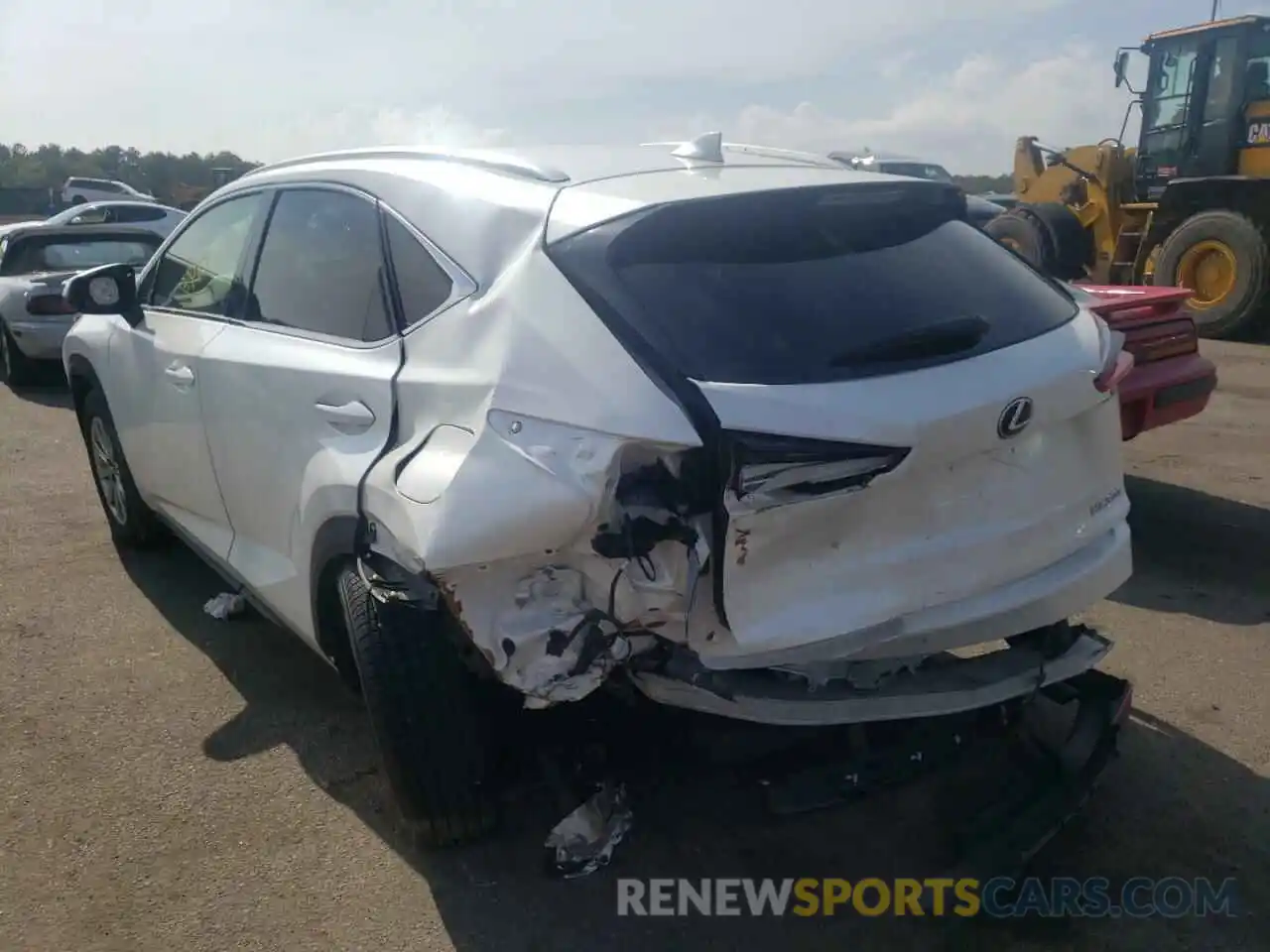 3 Photograph of a damaged car JTJDARDZ6M5025910 LEXUS NX 2021