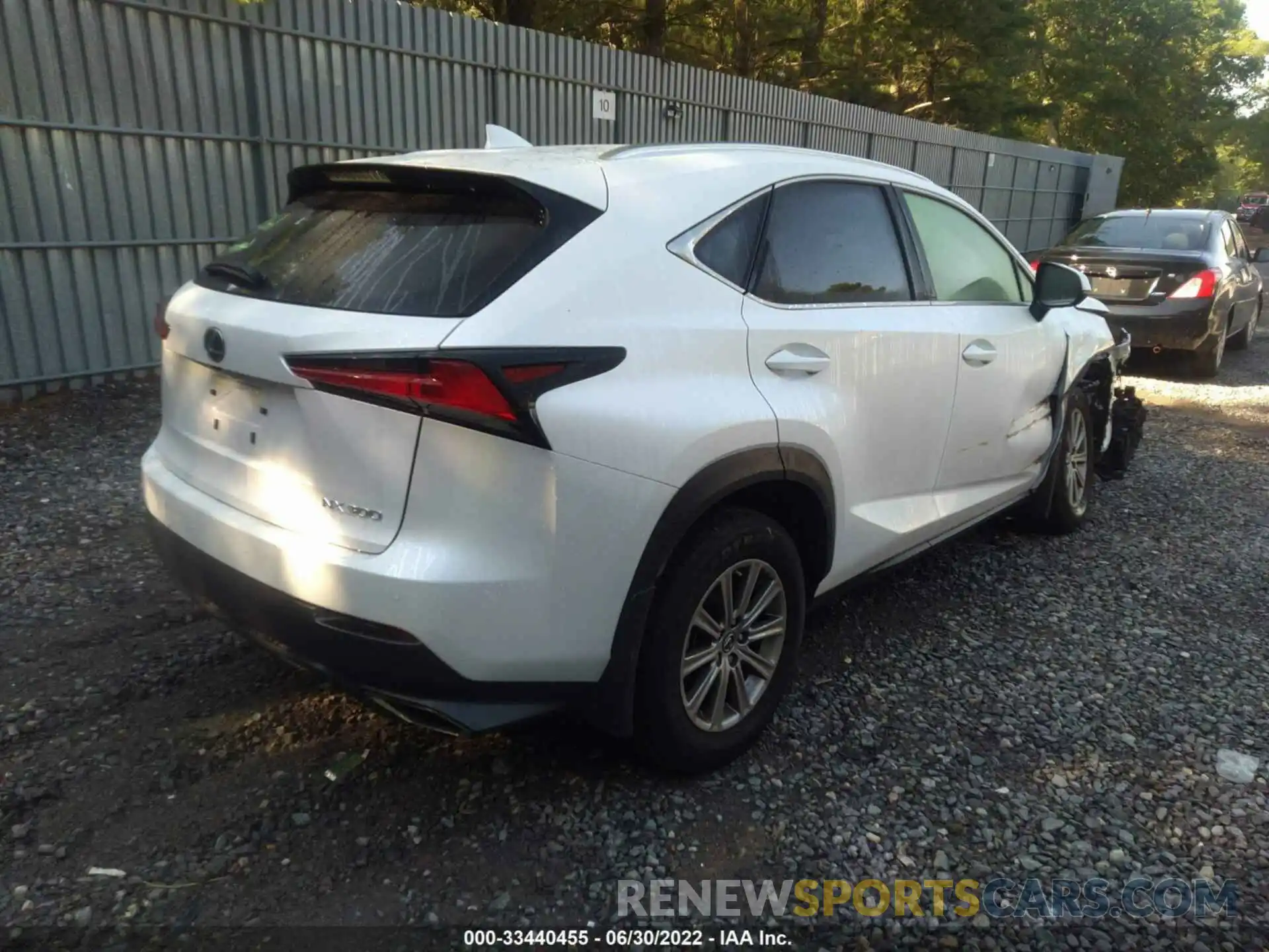 4 Фотография поврежденного автомобиля JTJDARDZ6M5030492 LEXUS NX 2021