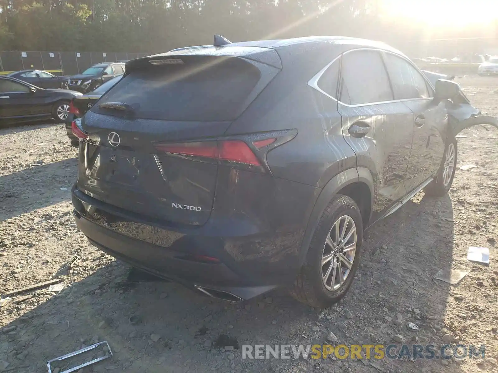 4 Фотография поврежденного автомобиля JTJDARDZ7M2236518 LEXUS NX 2021