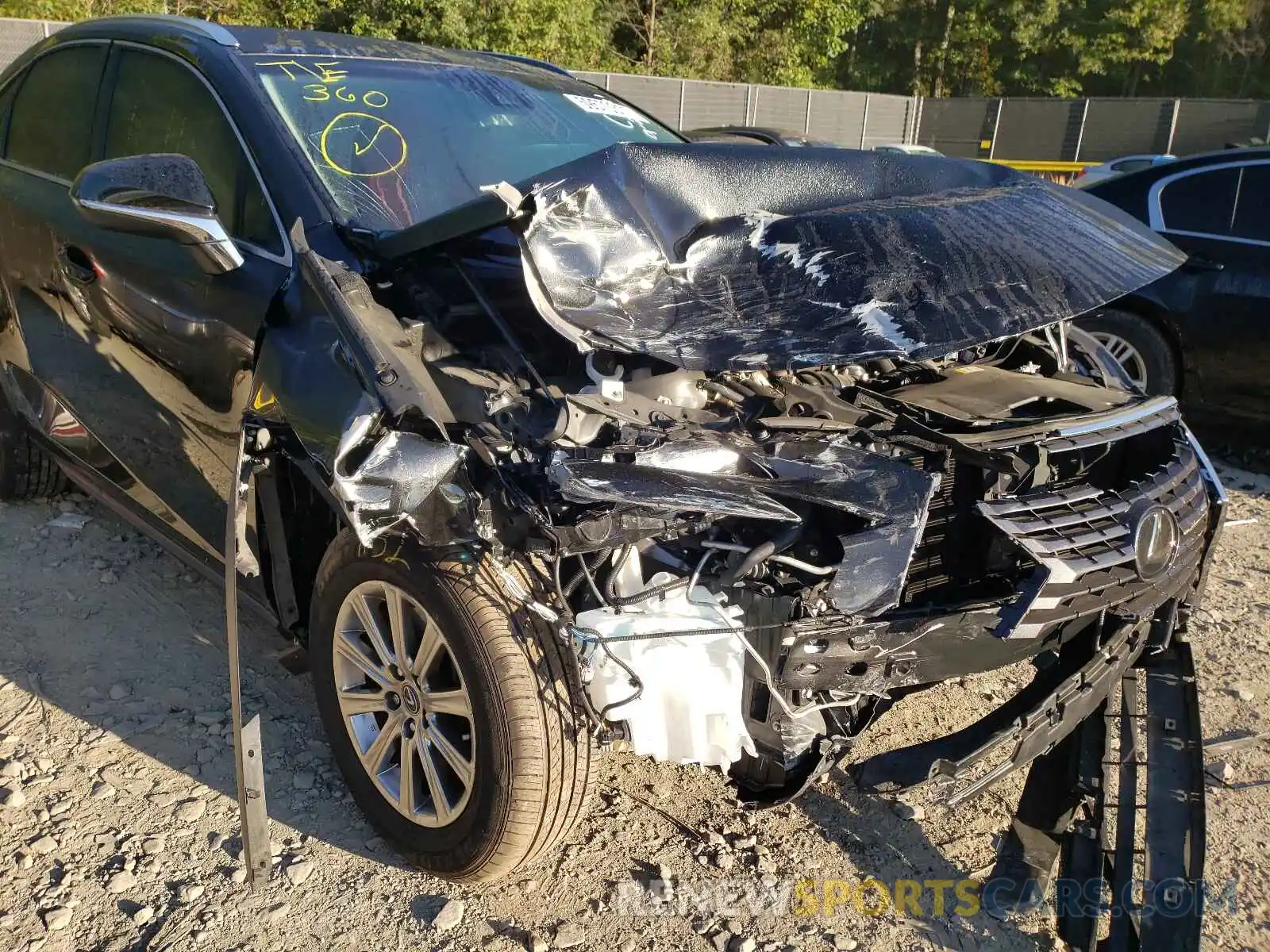 9 Photograph of a damaged car JTJDARDZ7M2236518 LEXUS NX 2021