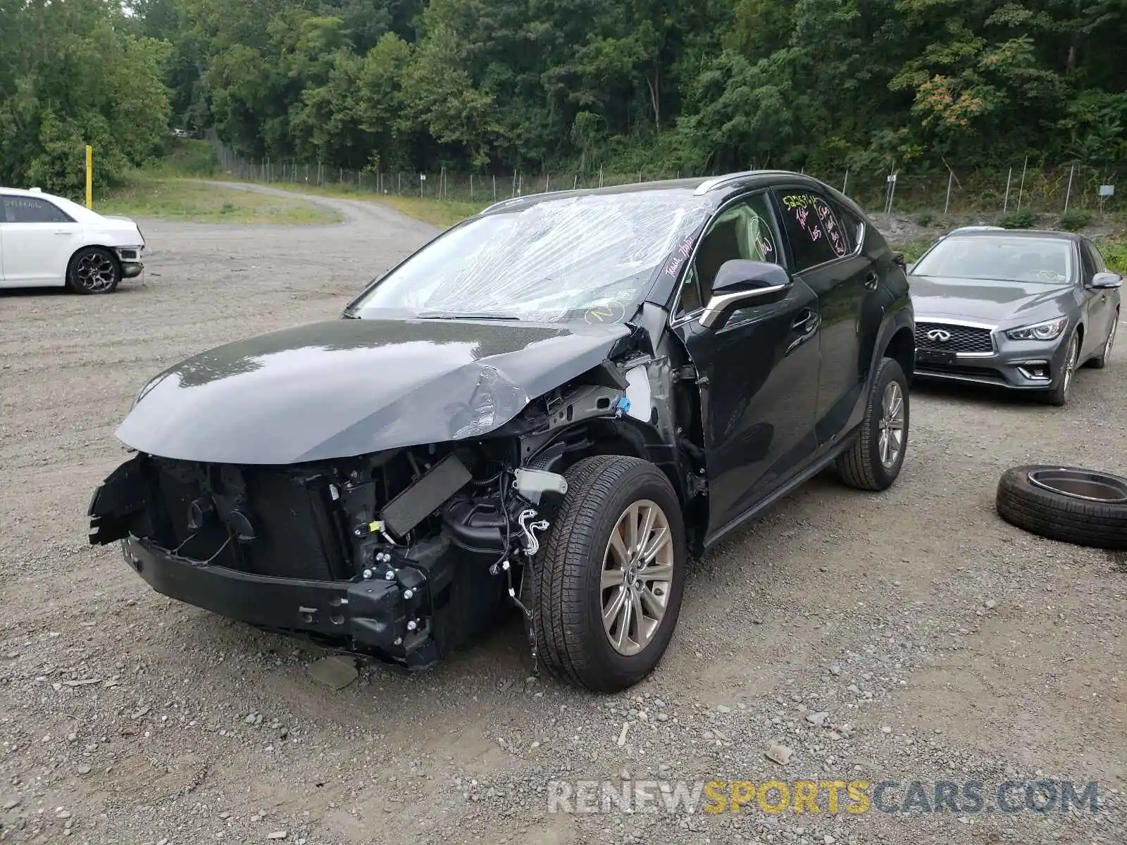 2 Photograph of a damaged car JTJDARDZ7M2239127 LEXUS NX 2021