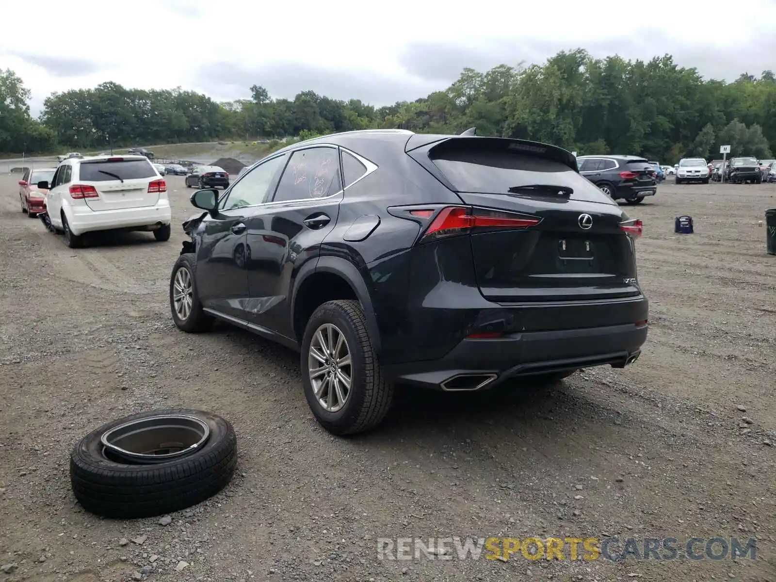 3 Photograph of a damaged car JTJDARDZ7M2239127 LEXUS NX 2021