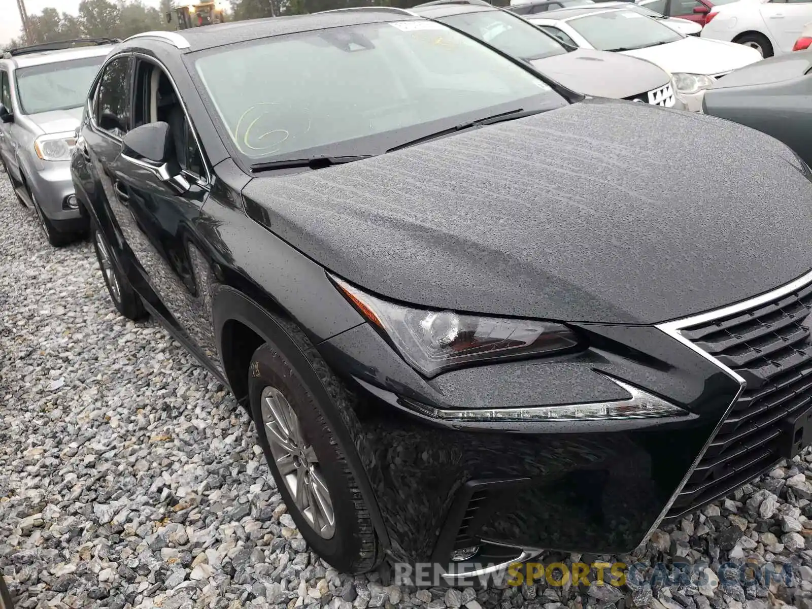 1 Photograph of a damaged car JTJDARDZ7M2247504 LEXUS NX 2021