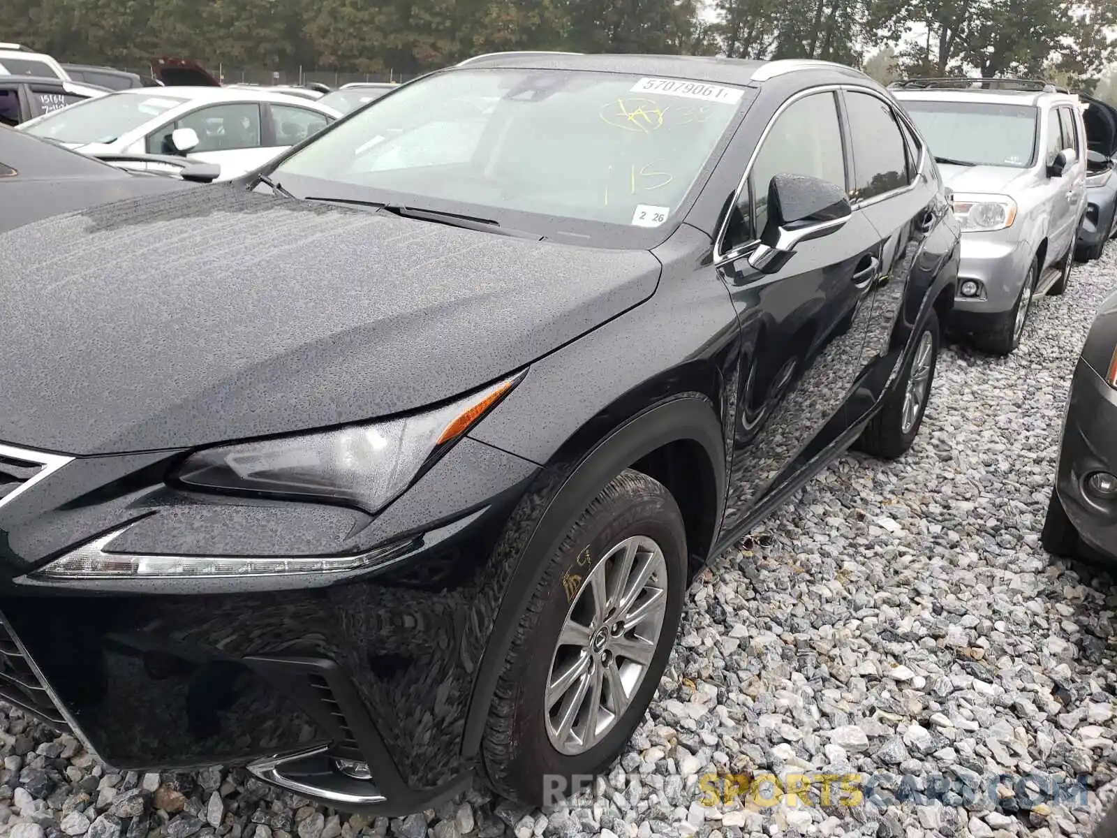 2 Фотография поврежденного автомобиля JTJDARDZ7M2247504 LEXUS NX 2021