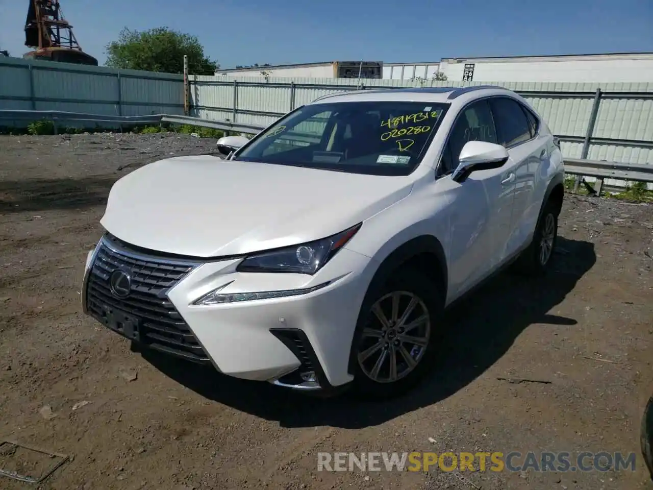 2 Photograph of a damaged car JTJDARDZ7M5020280 LEXUS NX 2021