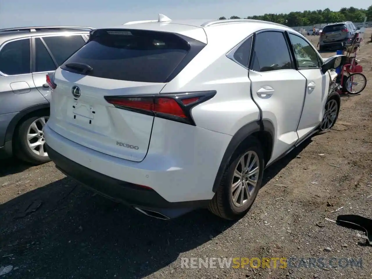 4 Photograph of a damaged car JTJDARDZ7M5020280 LEXUS NX 2021