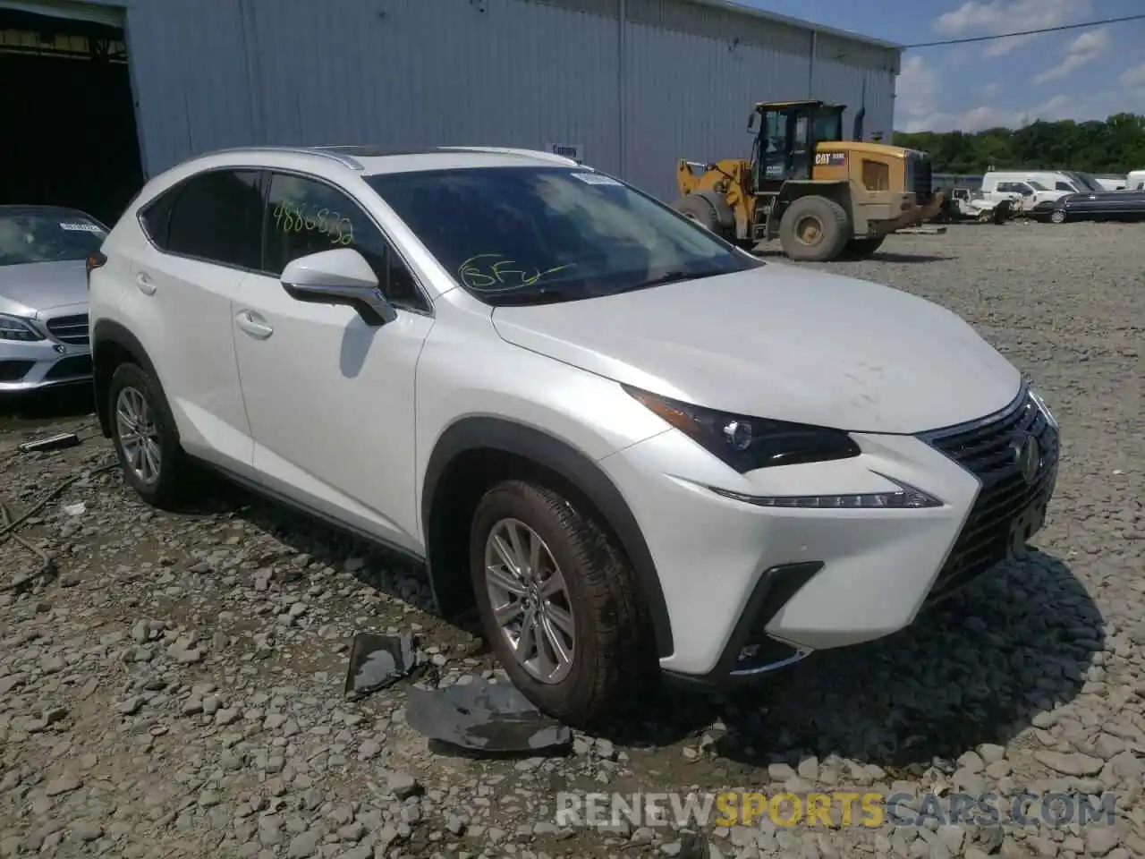 1 Фотография поврежденного автомобиля JTJDARDZ7M5021168 LEXUS NX 2021