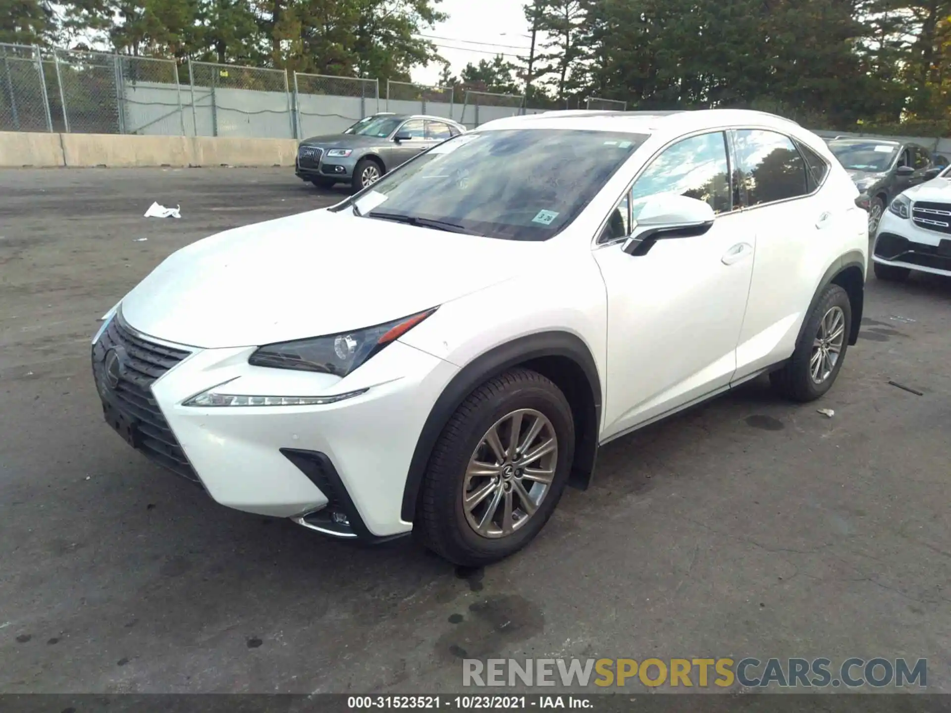 2 Фотография поврежденного автомобиля JTJDARDZ7M5024863 LEXUS NX 2021