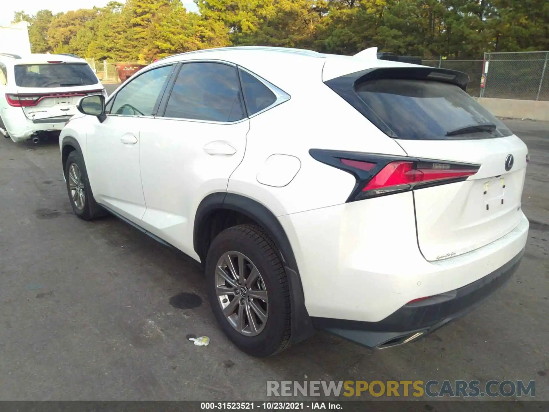 3 Фотография поврежденного автомобиля JTJDARDZ7M5024863 LEXUS NX 2021