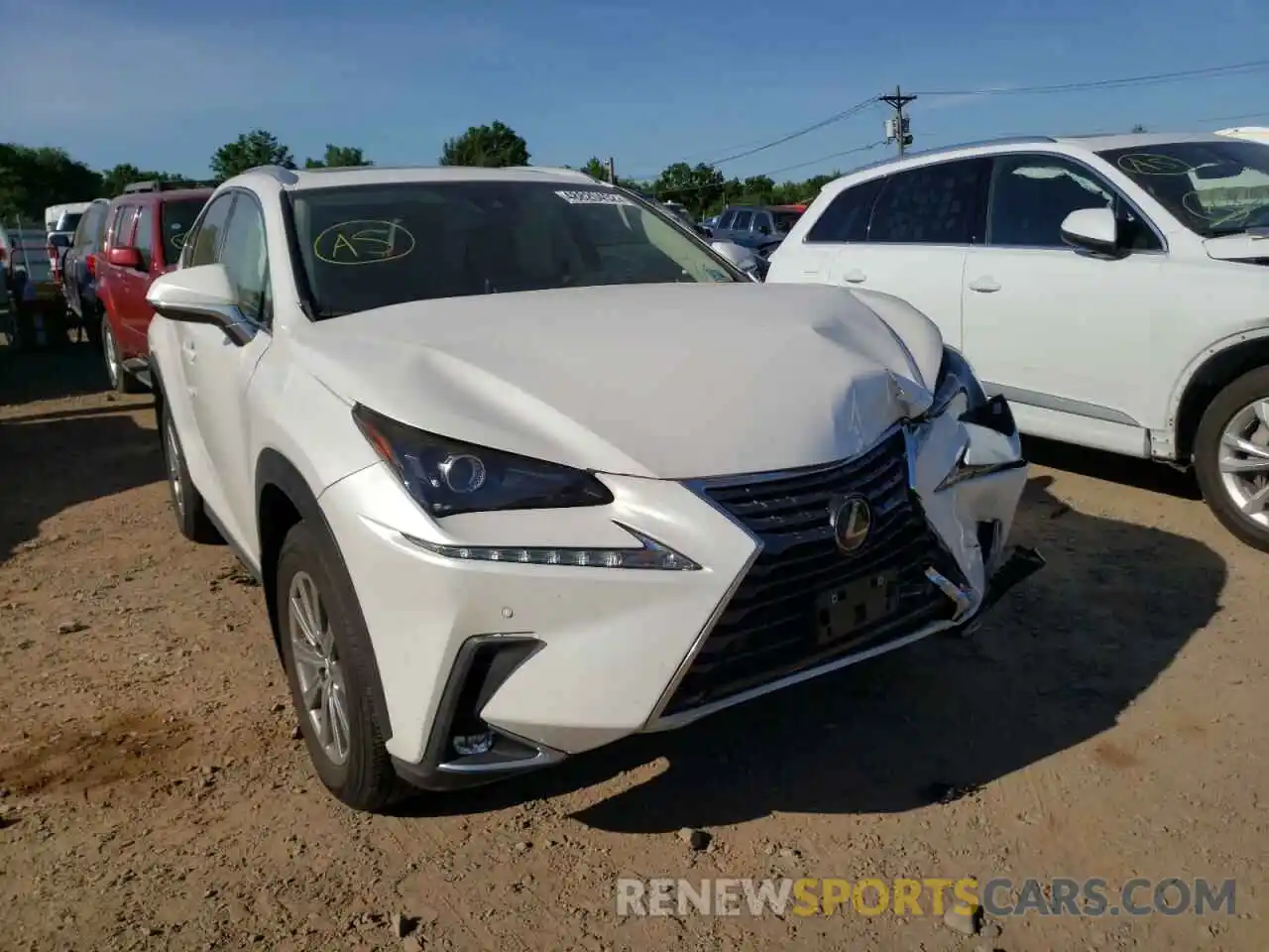 1 Photograph of a damaged car JTJDARDZ7M5026581 LEXUS NX 2021