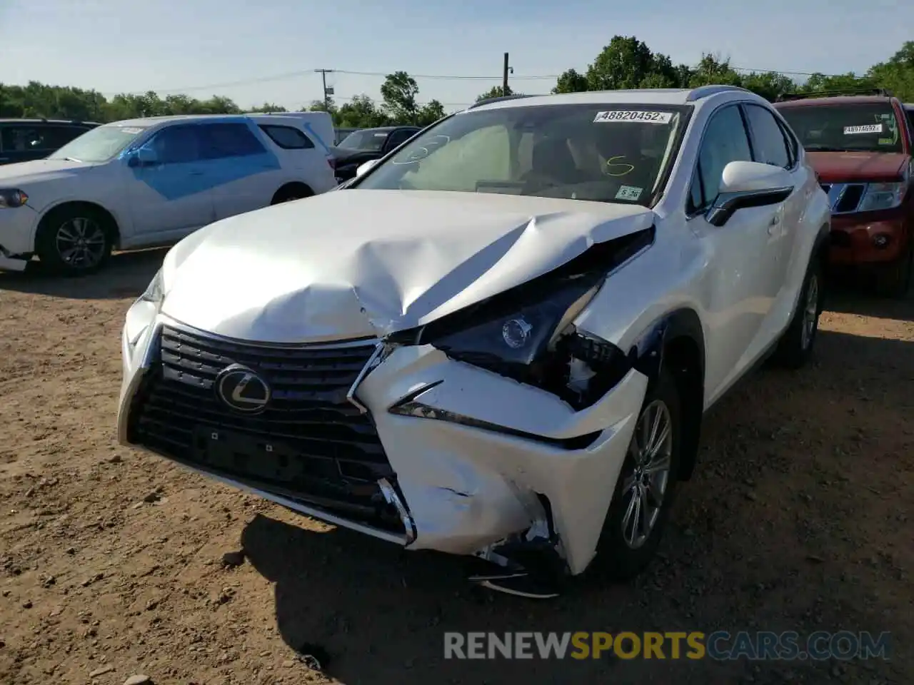 2 Photograph of a damaged car JTJDARDZ7M5026581 LEXUS NX 2021