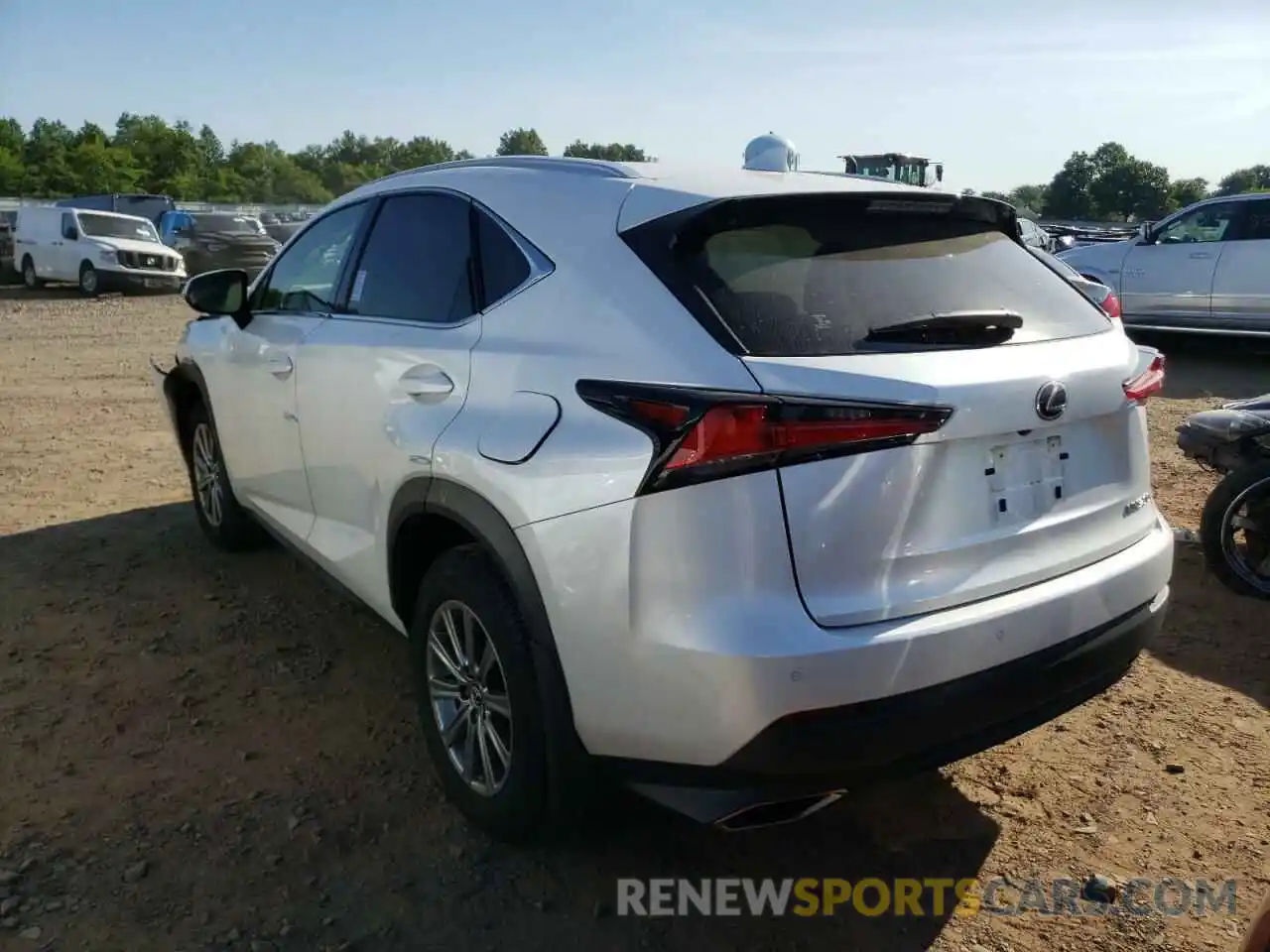 3 Photograph of a damaged car JTJDARDZ7M5026581 LEXUS NX 2021