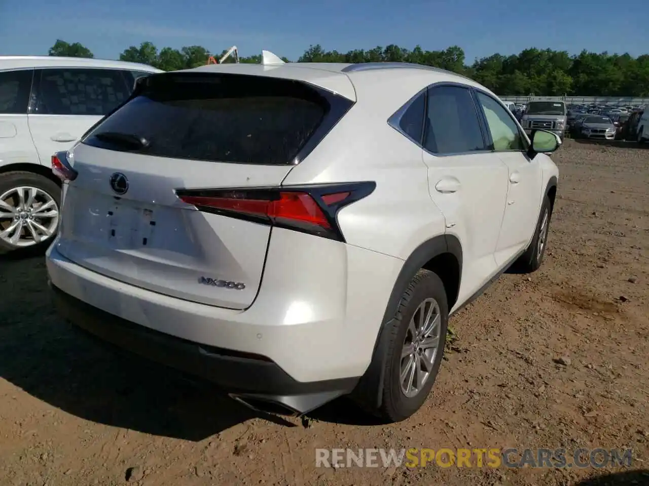 4 Photograph of a damaged car JTJDARDZ7M5026581 LEXUS NX 2021