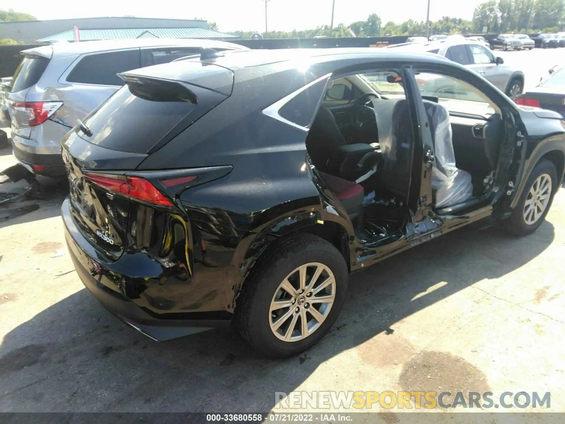 4 Photograph of a damaged car JTJDARDZ7M5029996 LEXUS NX 2021