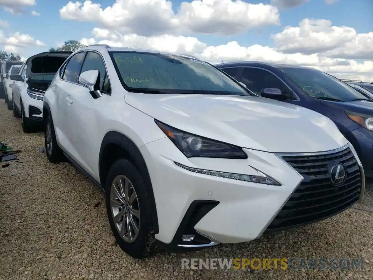 1 Photograph of a damaged car JTJDARDZ7M5031733 LEXUS NX 2021