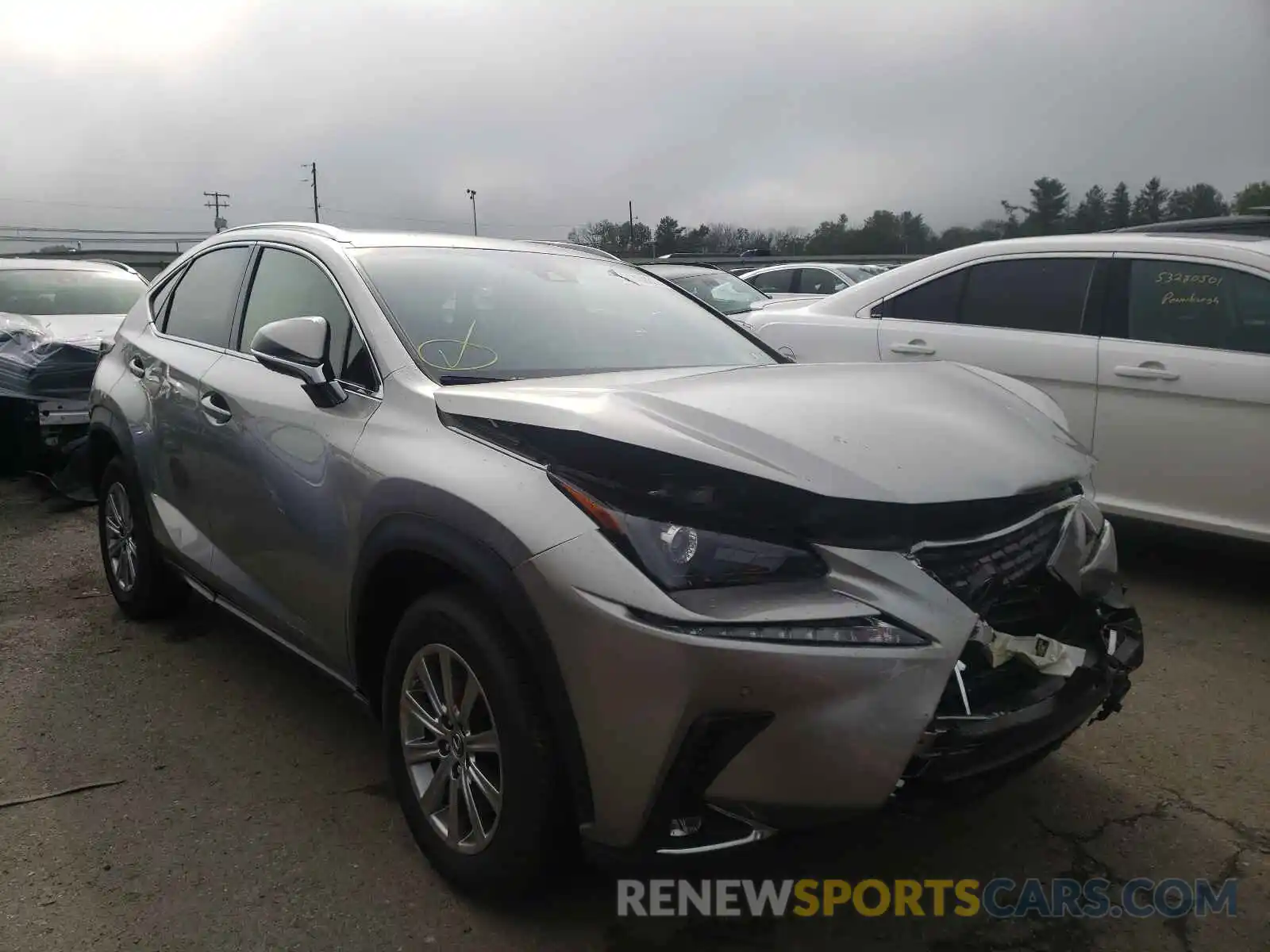 1 Photograph of a damaged car JTJDARDZ8M2244773 LEXUS NX 2021