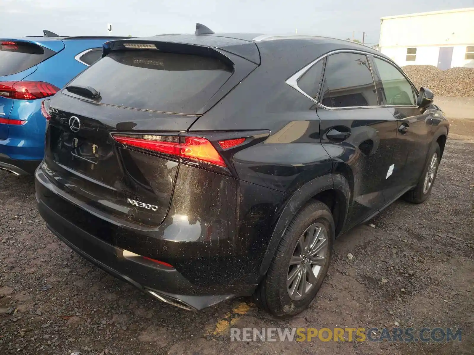 4 Фотография поврежденного автомобиля JTJDARDZ8M2248192 LEXUS NX 2021