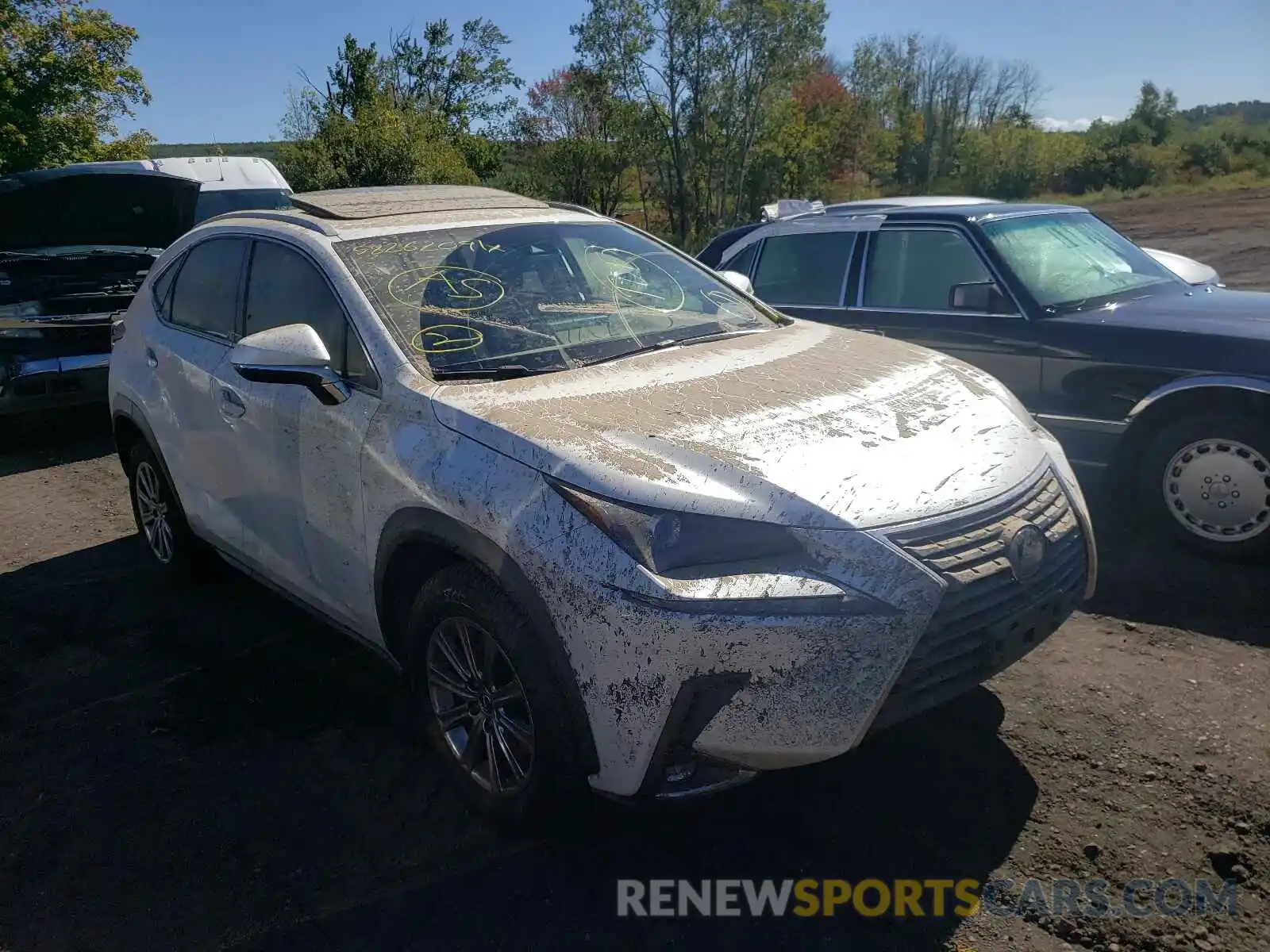 1 Фотография поврежденного автомобиля JTJDARDZ8M5019719 LEXUS NX 2021